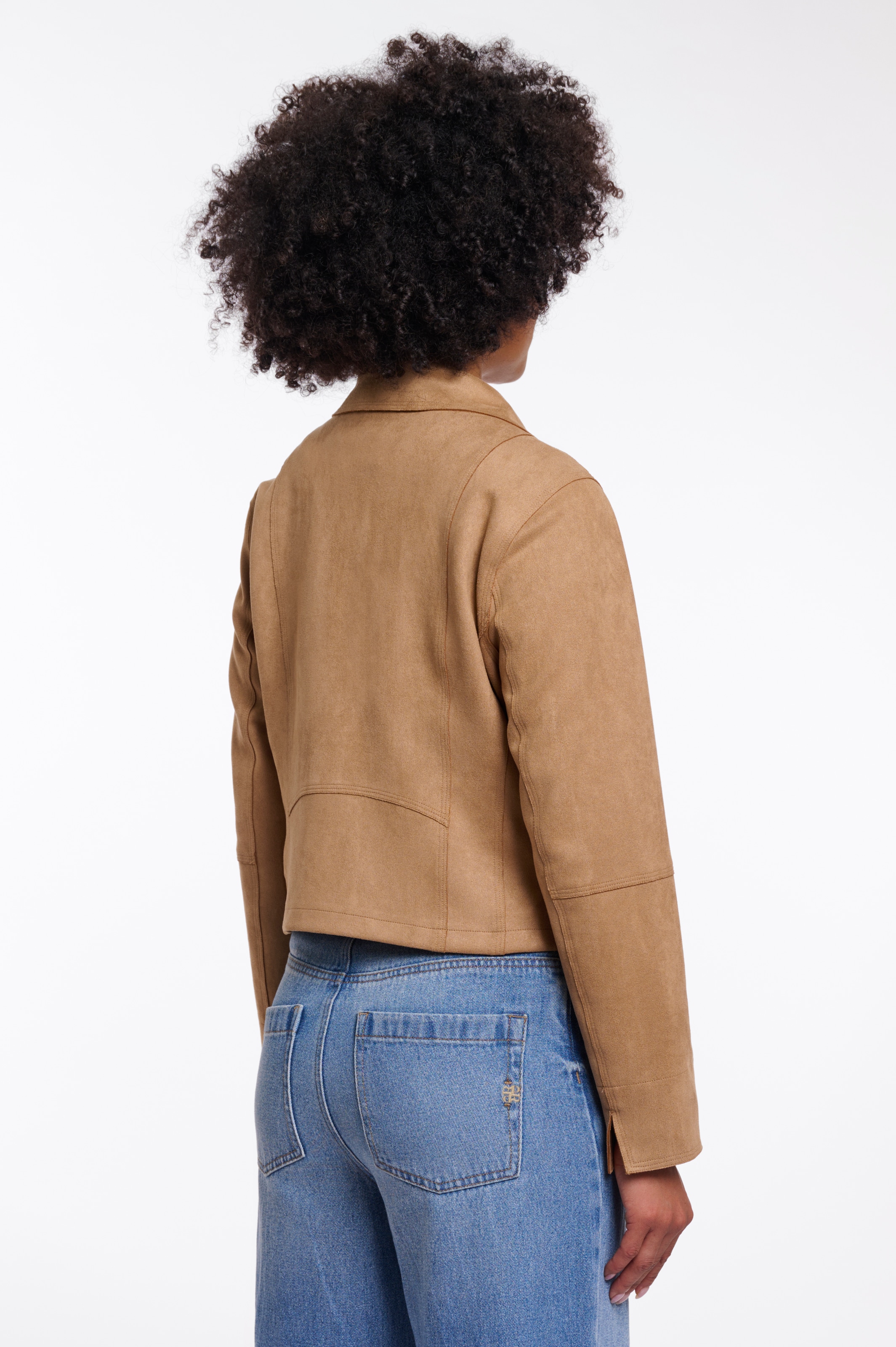 Rino & Pelle Bikerjacke »INE« ohne Kapuze mit schrägem Reißverschluss und Reverskragen