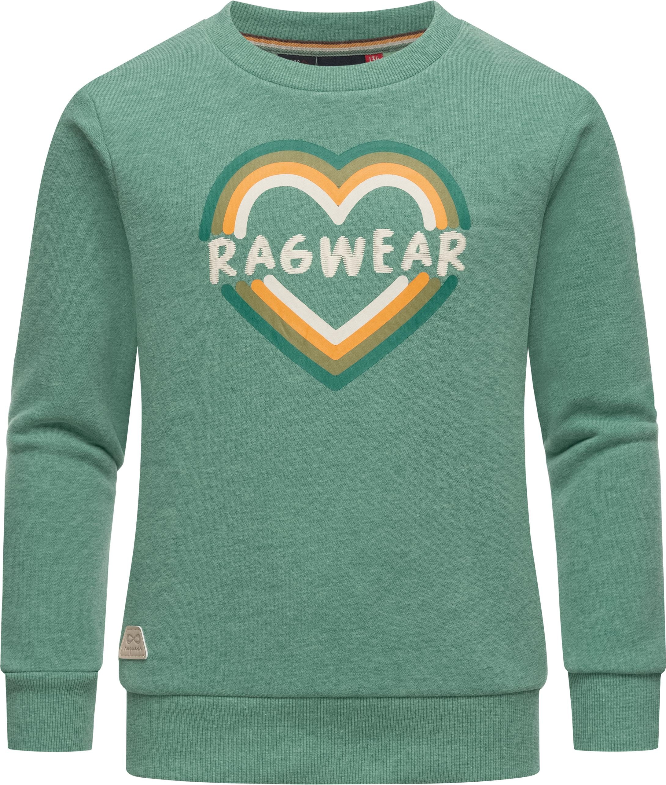 Mädchen Sweater stylisches Logo Ragwear »Evka BAUR online coolem kaufen | Print«, Sweatshirt mit Print