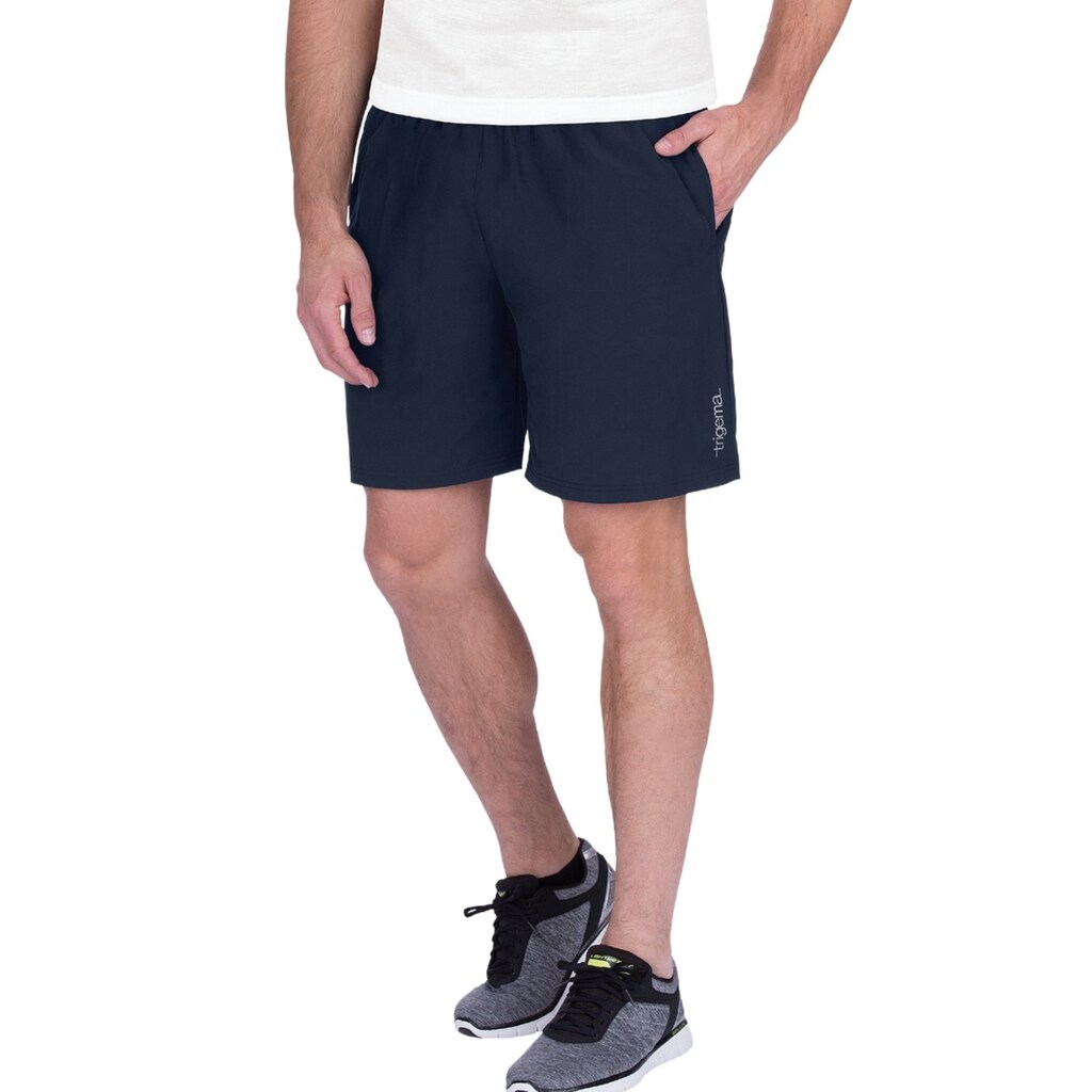 Trigema Jerseyhose »TRIGEMA Sport-Shorts mit Innenslip aus Netz«, (1 tlg.)