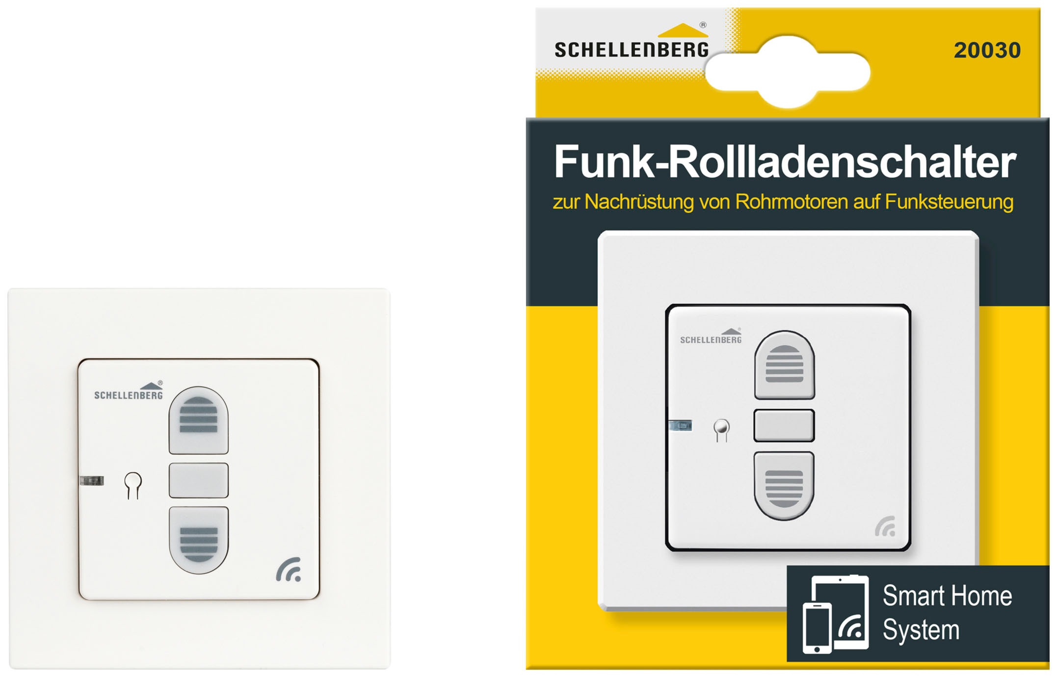 SCHELLENBERG Rollladen-Funksteuerung »20030«, Unterputz, Funk Smart Home