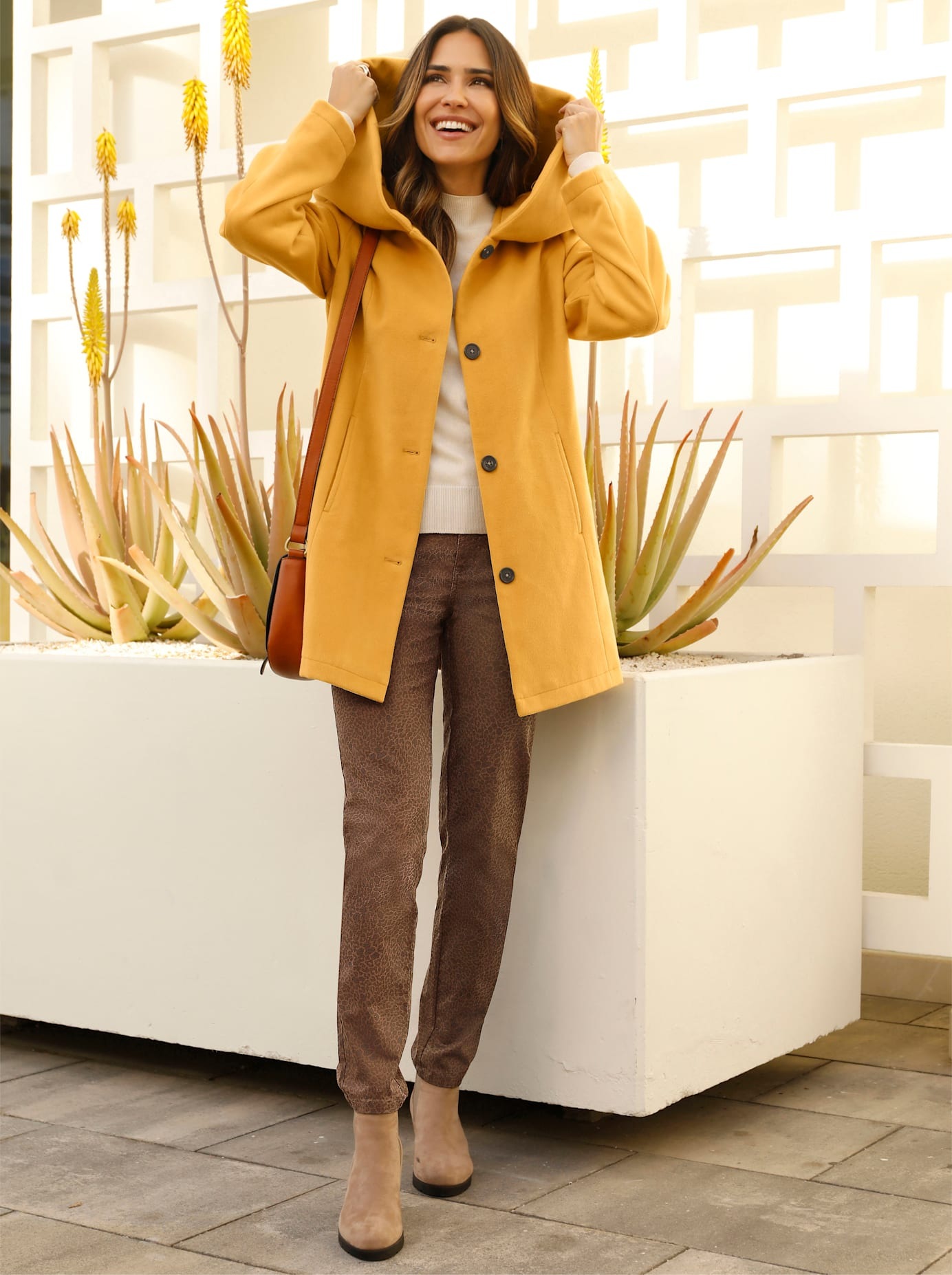 Classic Basics Langjacke, mit Kapuze günstig online kaufen