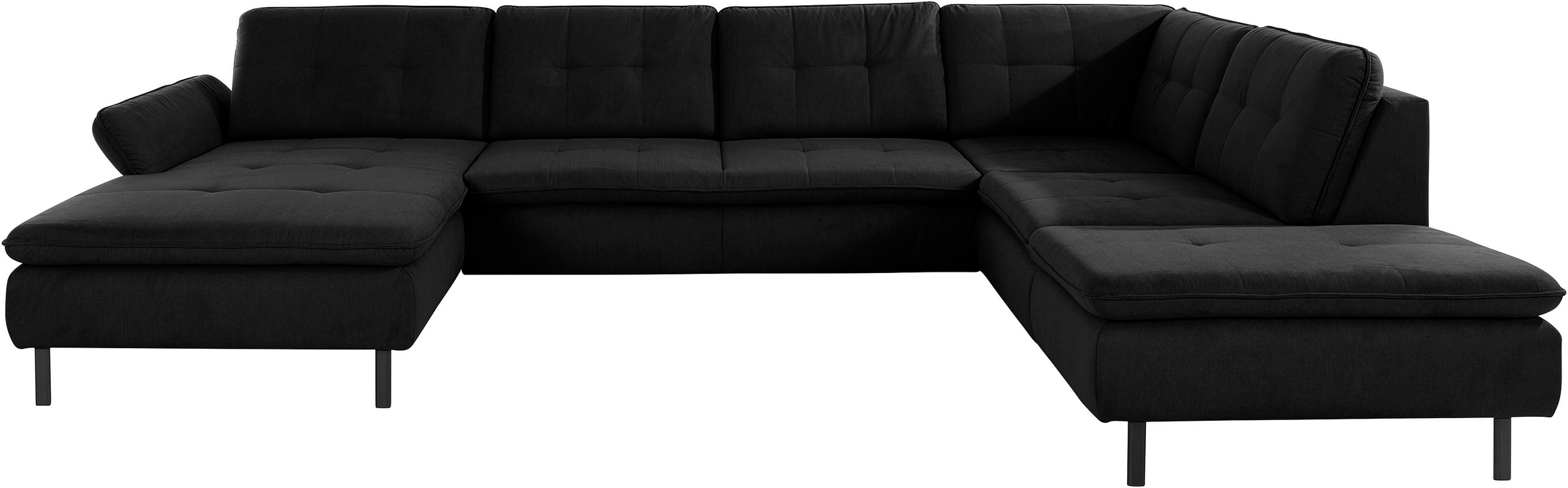 Home affaire Wohnlandschaft "Birkholm U-Form" Armlehnverstellung, auch in E günstig online kaufen