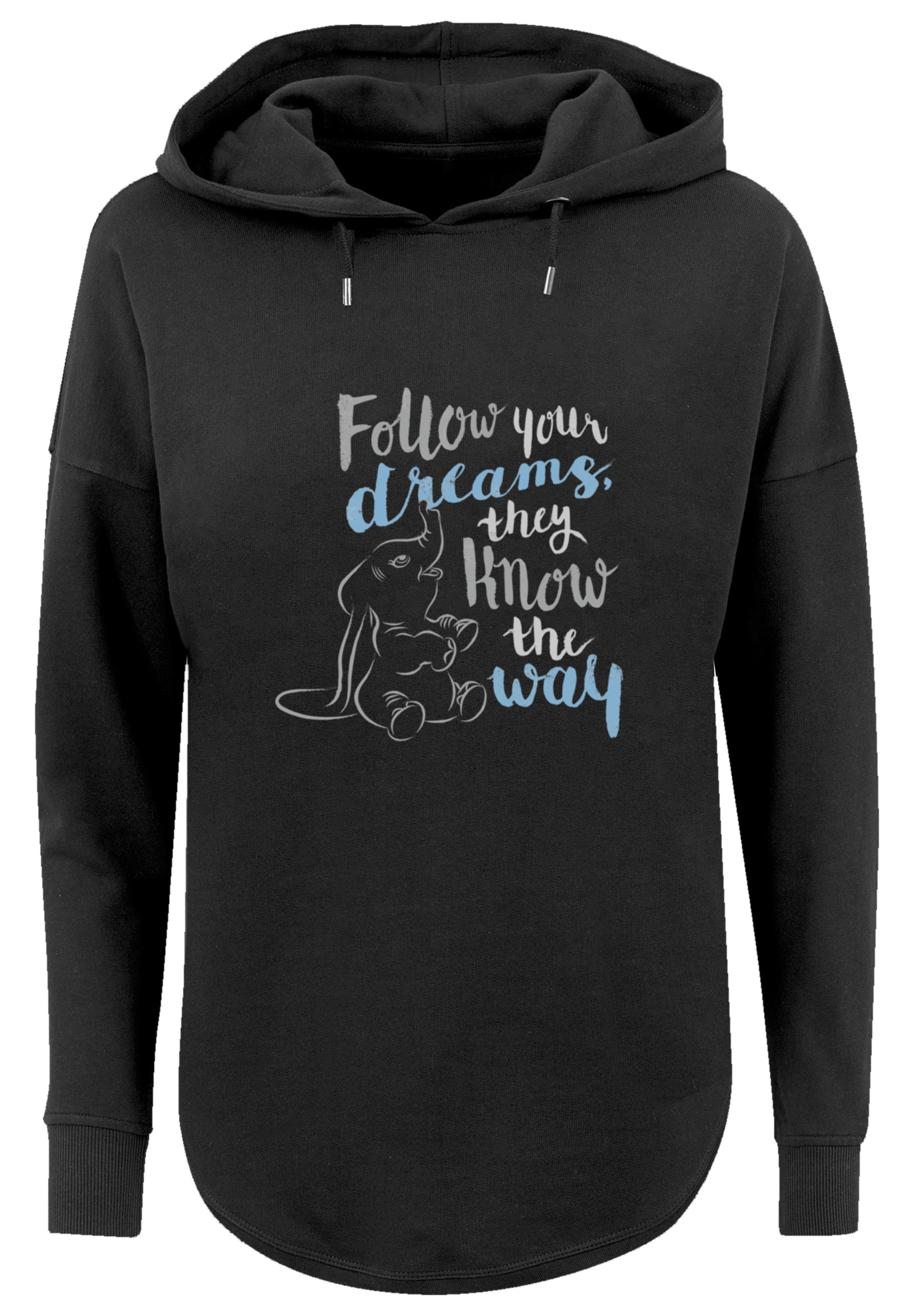 F4NT4STIC Kapuzenpullover "Disney Dumbo Follow Your Dreams", Keine Angabe günstig online kaufen