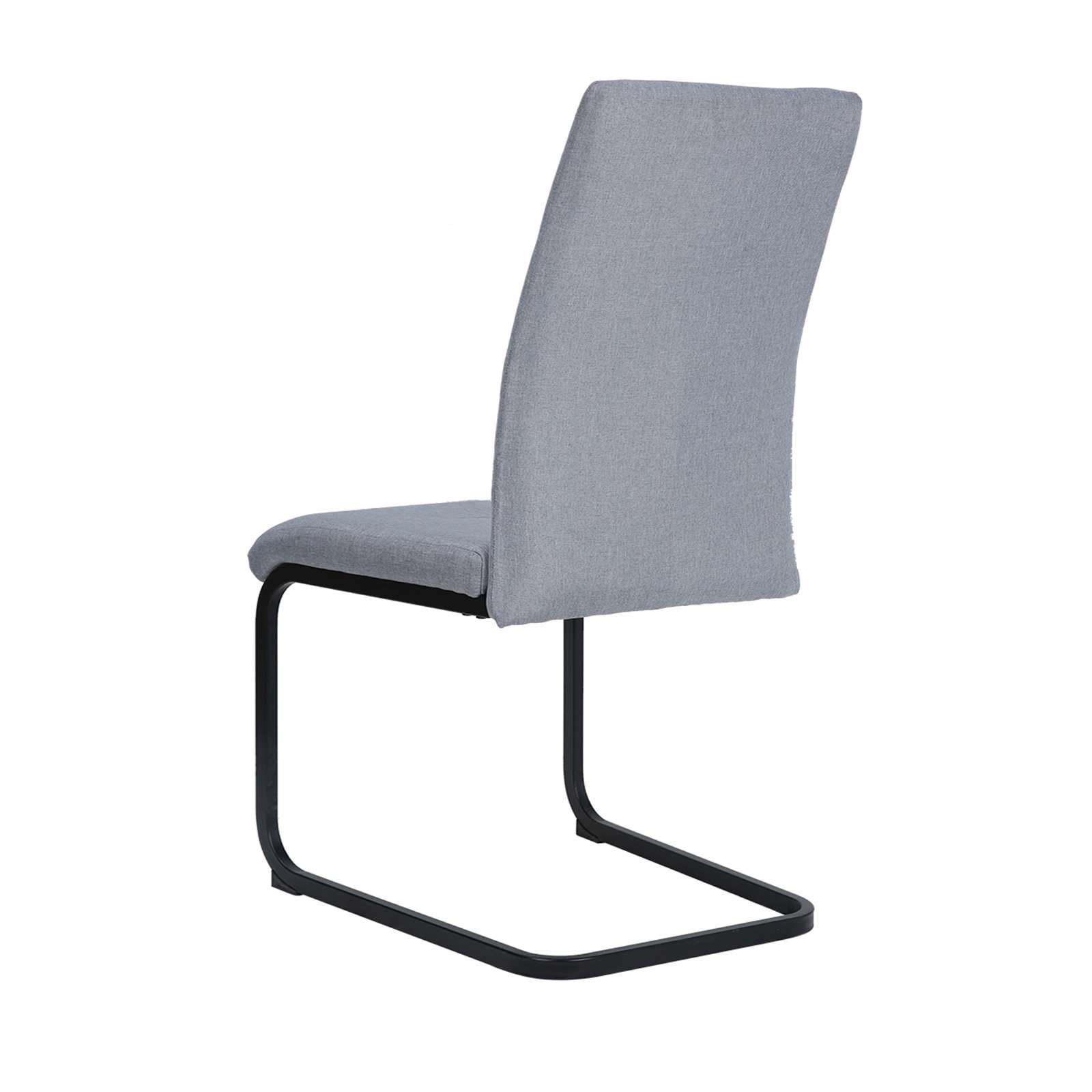 OTTO home Esszimmerstuhl »Calgoty« () 2 Stk.Freischwinger, gepolsterte Rückenlehne und Sitzfläche, Sitzhöhe 48 cm