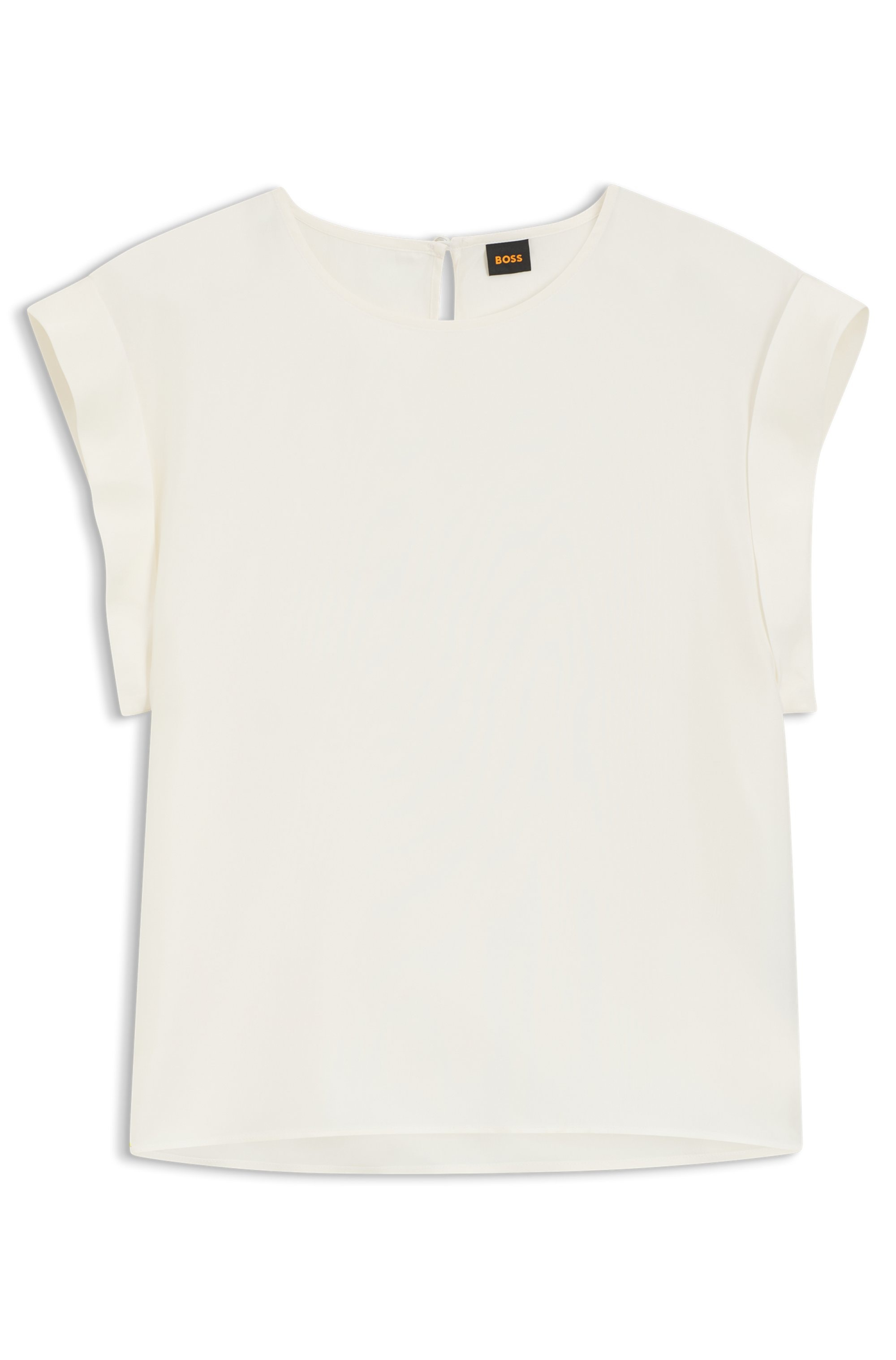 BOSS ORANGE Shirtbluse »Irnette Premium Damenmode«, mit Ärmelaufschlag