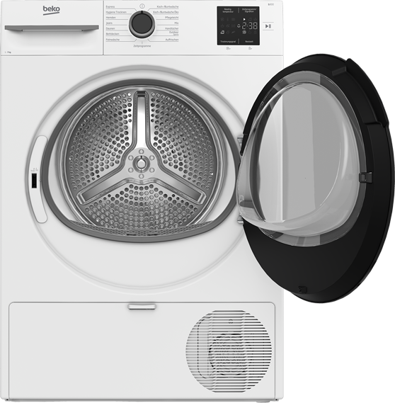 BEKO Wärmepumpentrockner »BM3T37249W« AquaWave Schontrommel schont Ihre Wäsche