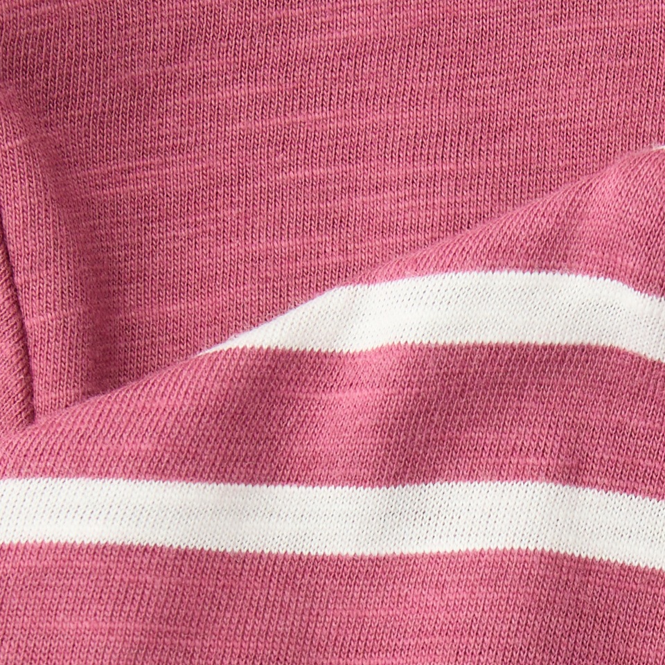 STREET ONE T-Shirt mit abgerundetem V-Ausschnitt