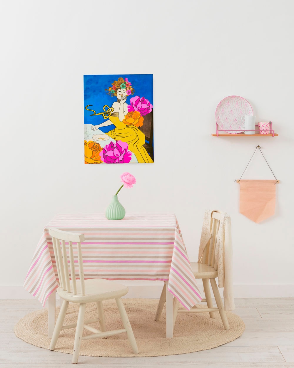 Komar Leinwandbild "Sweet Temptation - Größe 30 x 40 cm" Natur 1 Stk. tlg. günstig online kaufen