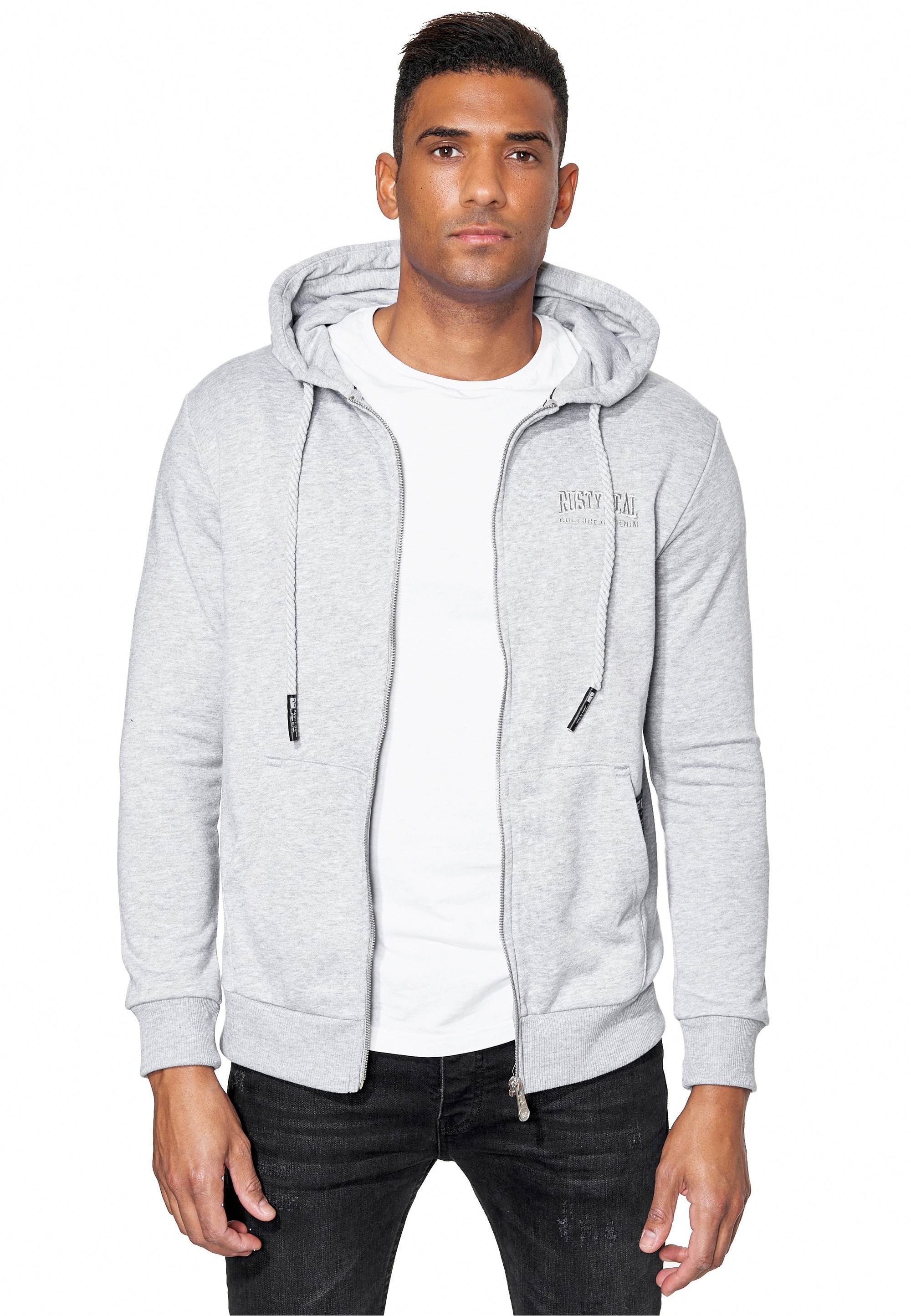Rusty Neal Kapuzensweatshirt »Rusty Neal Sweater«, mit dicken Kordeln