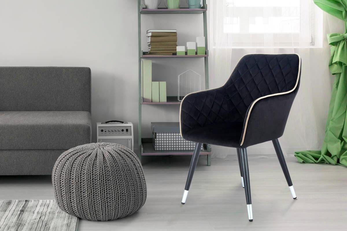 Kayoom Stuhl "Amino 625, stilvoller Design-Stuhl,samtweicher Bezug aus Velv günstig online kaufen