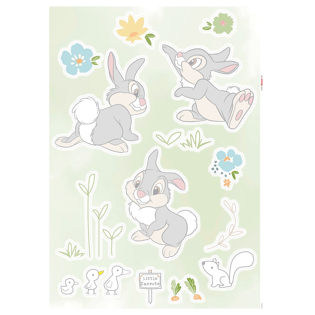 Komar Wandtattoo »Thumper in the Garden«, (13 St.)