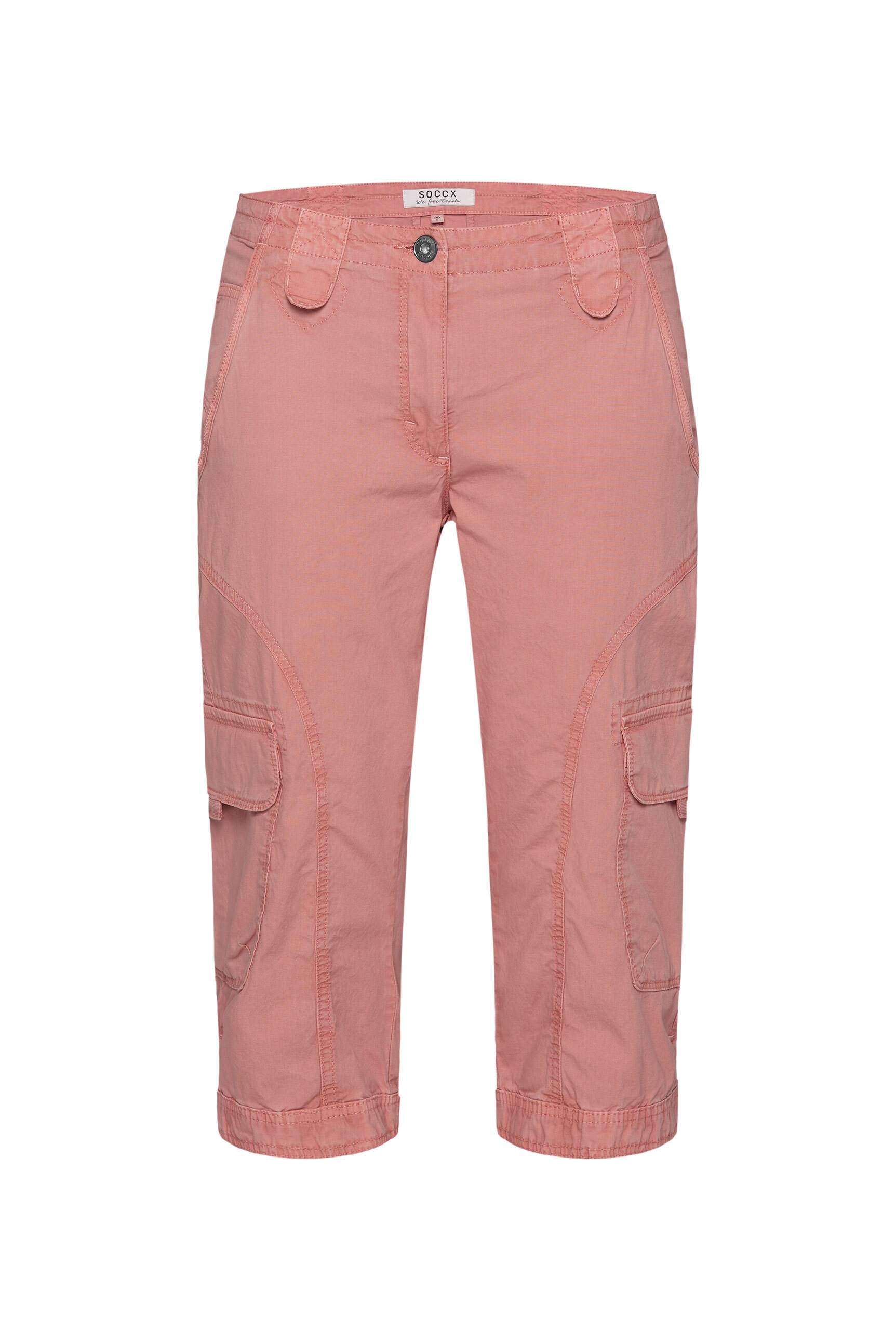 SOCCX Shorts, mit aufgesetzten Taschen vorne