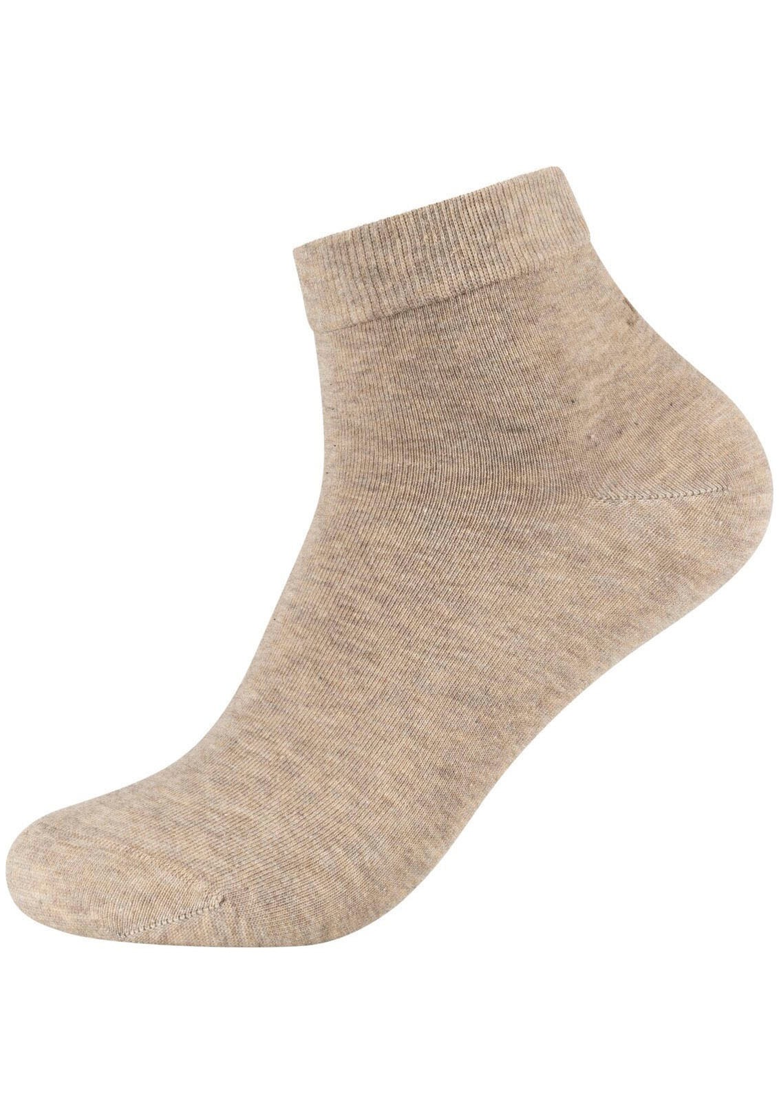 JOOP! Kurzsocken »premium essentials«, (4 Paar), mit Logoschriftzug an der Ferse