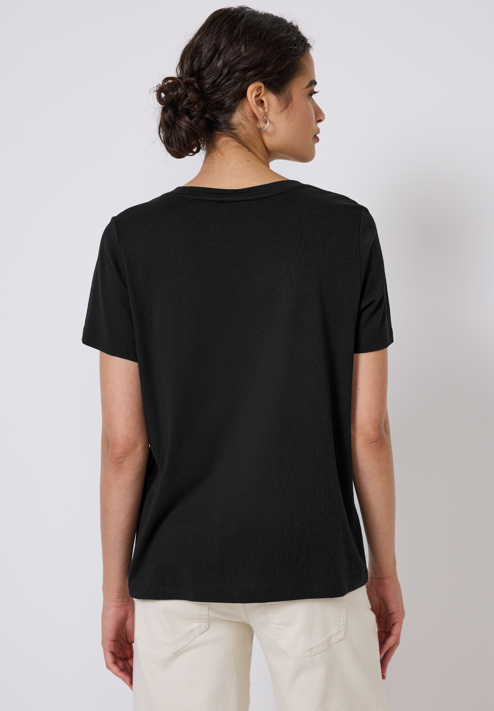 STREET ONE STUDIO T-Shirt, im soften Baumwoll-Mix