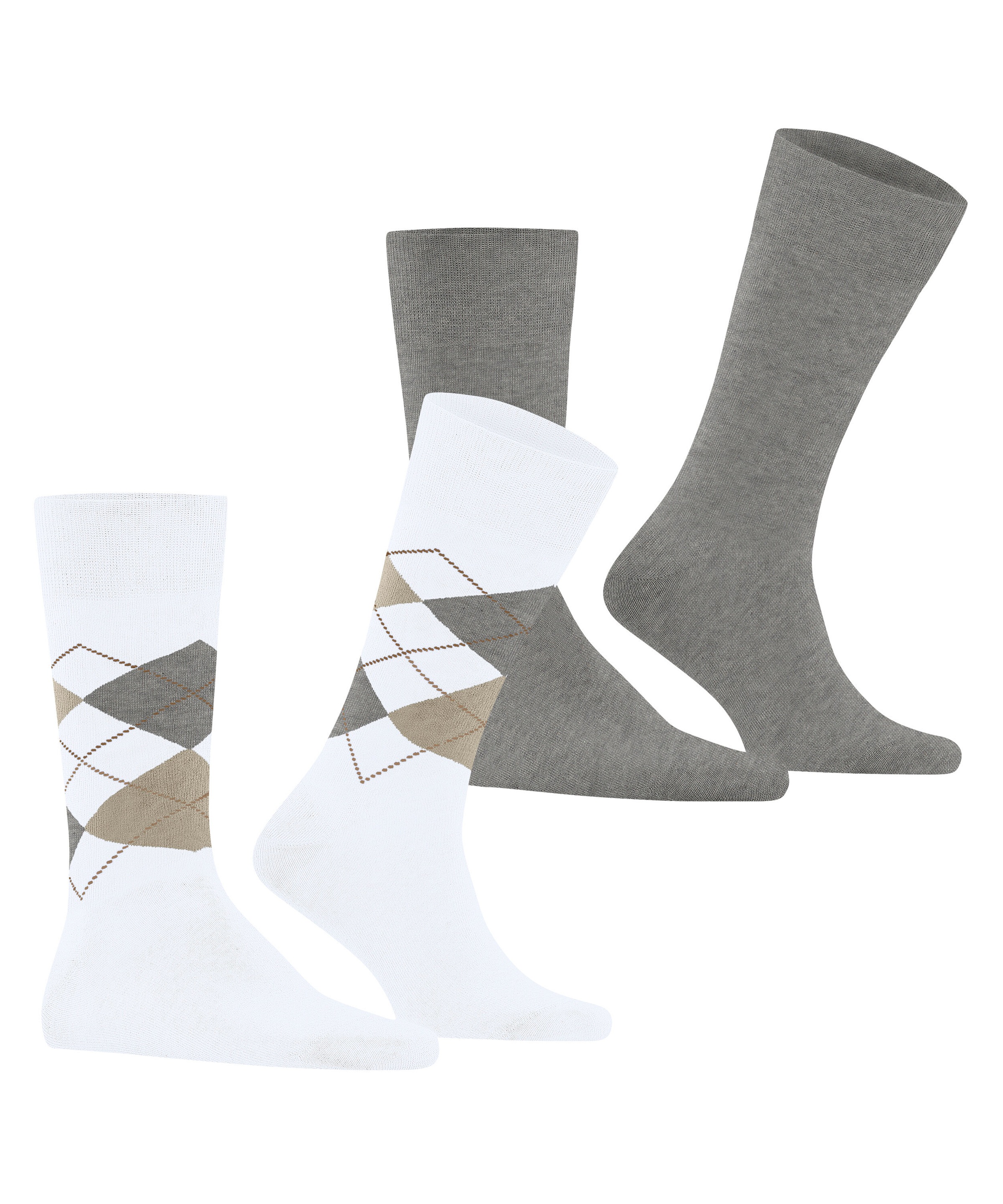 Burlington Socken »Everyday Argyle Mix 2-Pack« 2 Paar tlg.