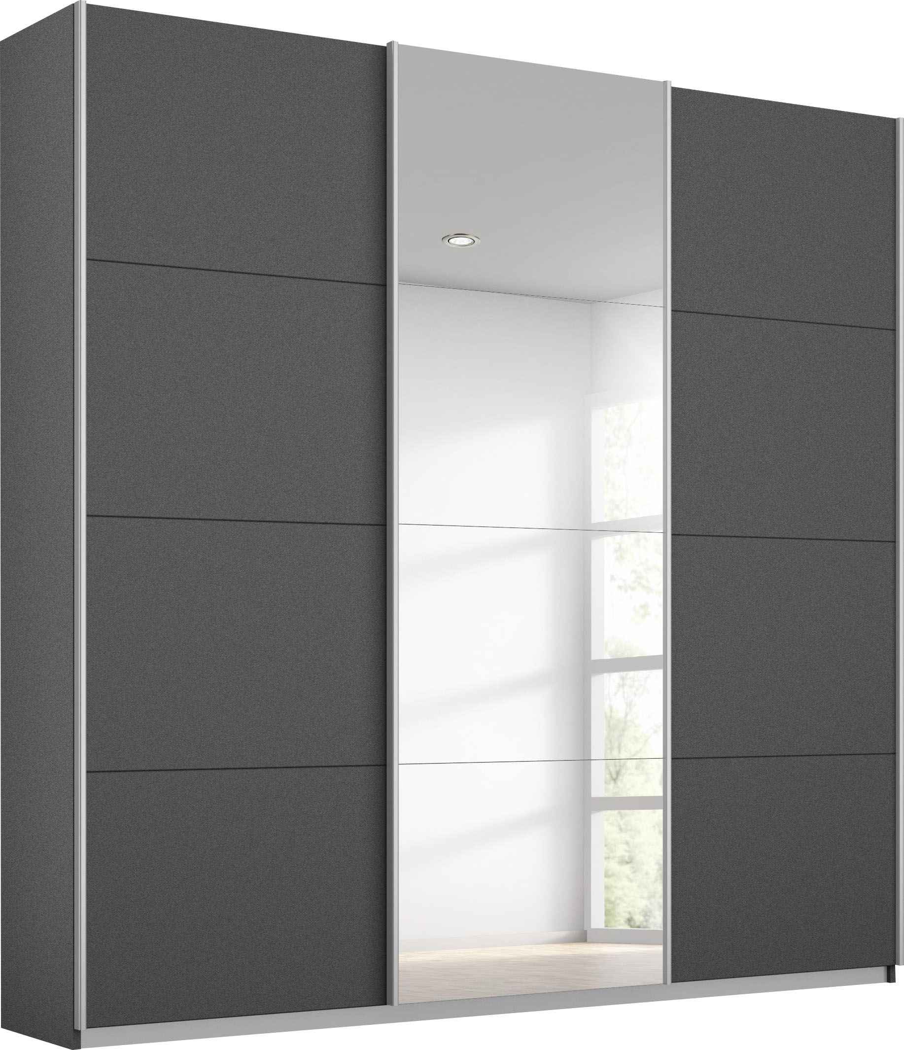 OTTO home 1100000002199 "Mehrzweckschrank Aktenschrank Möbel Mietswohnung Schlafzimmer TOMA" Breiten 203/271/315/360 cm, Höhen 210/229 cm, inkl. Regaleinsatz sowie zusätzlichen Einlegeböden MADE IN GERMANY