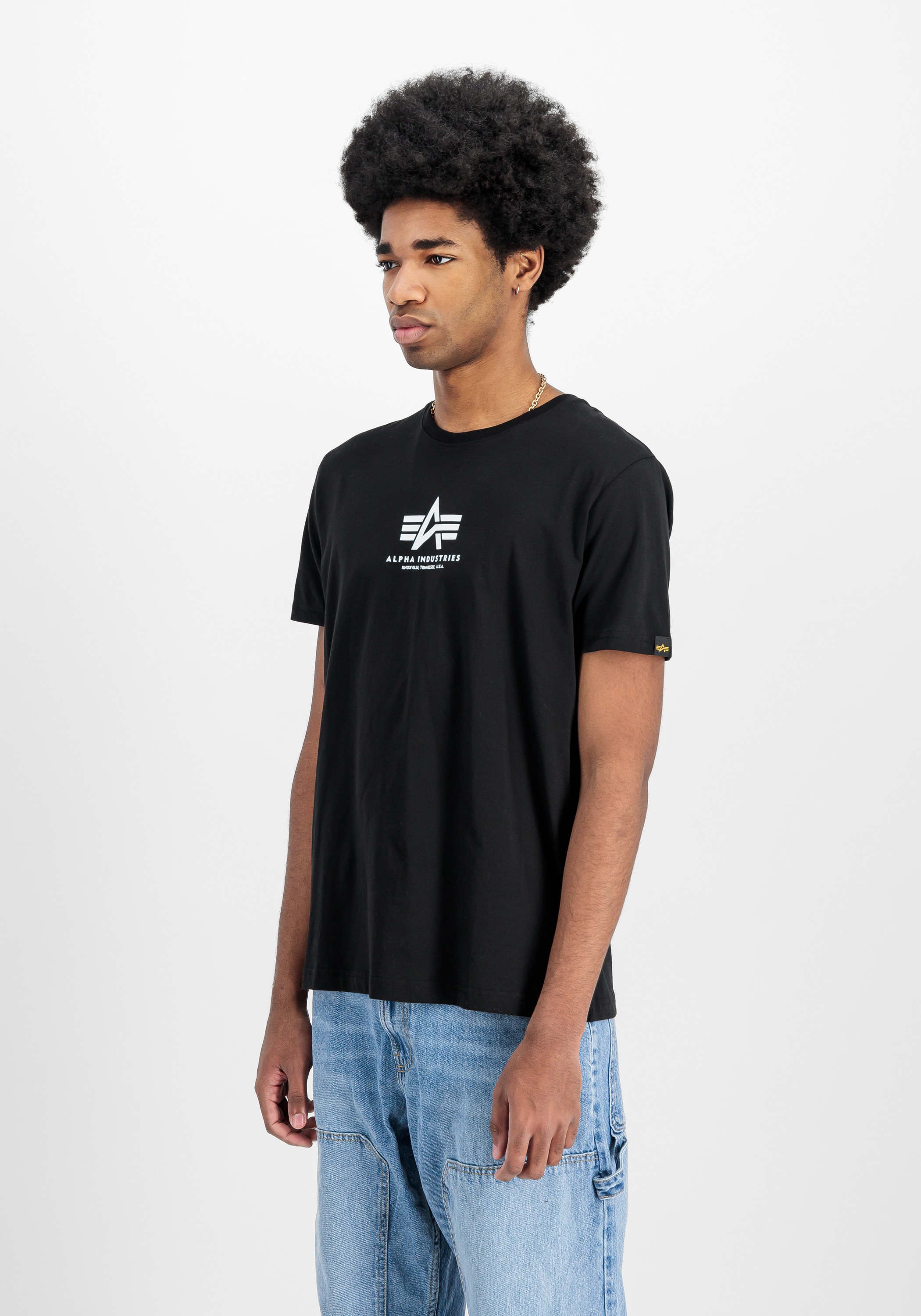 Alpha Industries T-Shirt »Alpha Industries Men - T-Shirts Basic T-Shirt ML«