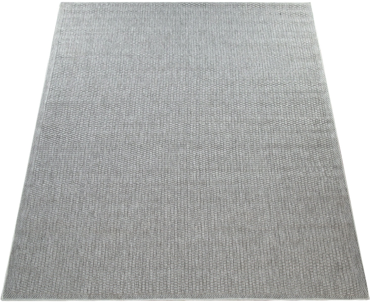 Paco Home Teppich »Timber 125«, rechteckig, 4 mm Höhe, Flachgewebe, Sisal Optik, auch als Läufer, In- und Outdoor geeignet