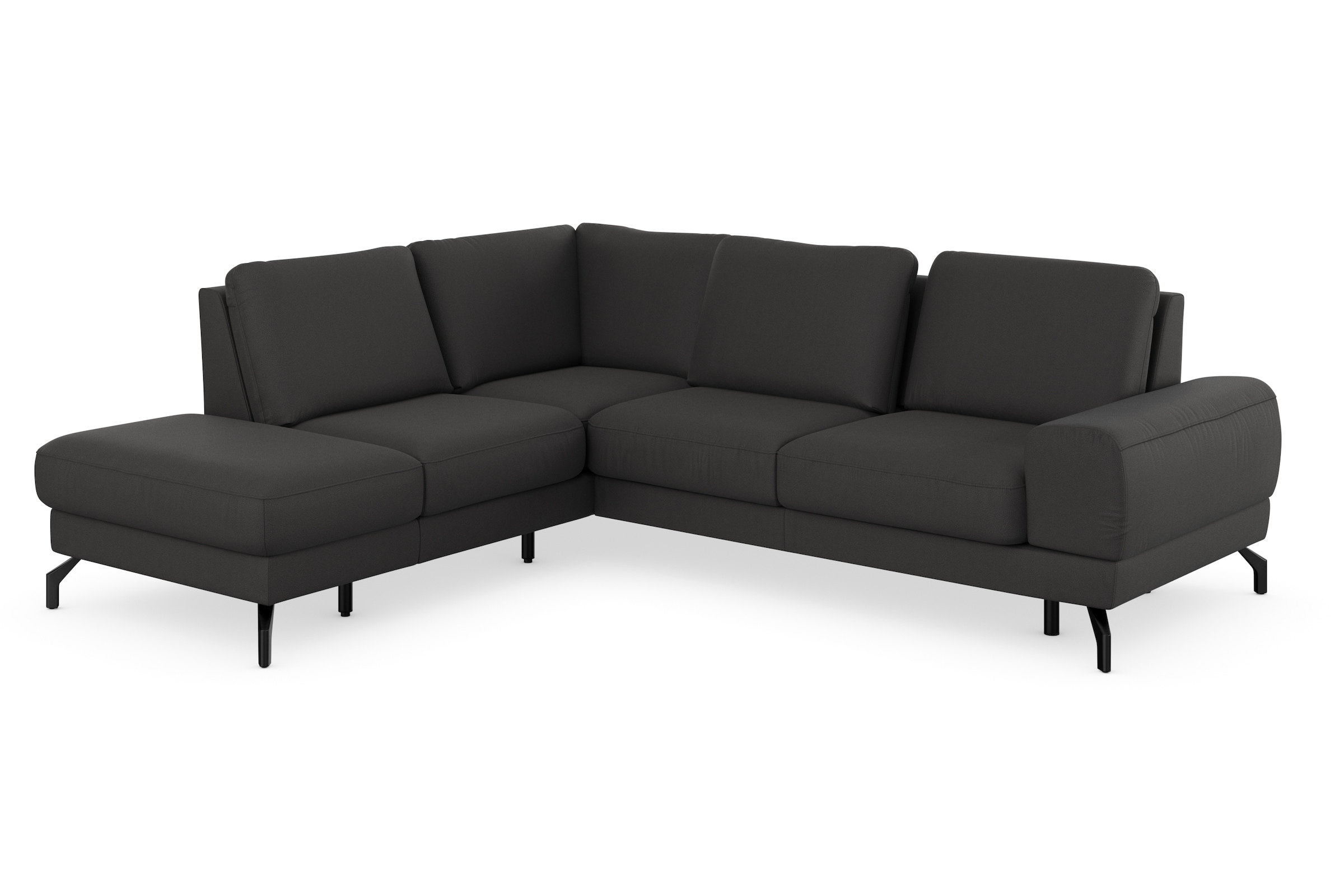 sit&more Ecksofa »Cinturo L-Form«, inklusive Sitztiefenverstellung und Federkern, Sitzhöhe 45 cm