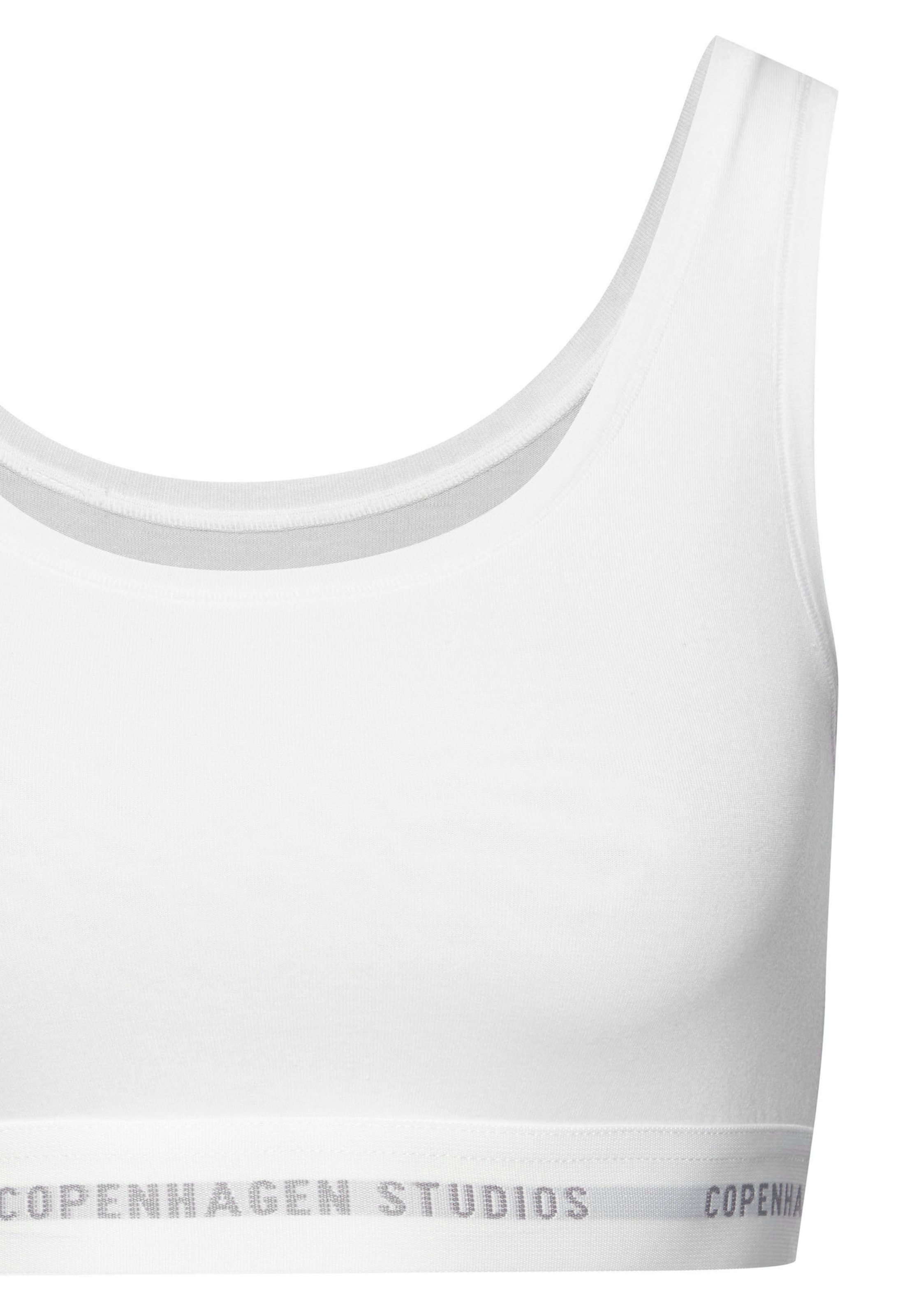 Copenhagen Studios Bustier, mit weichem Logobund und aus elastischer Baumwoll-Modal-Qualität
