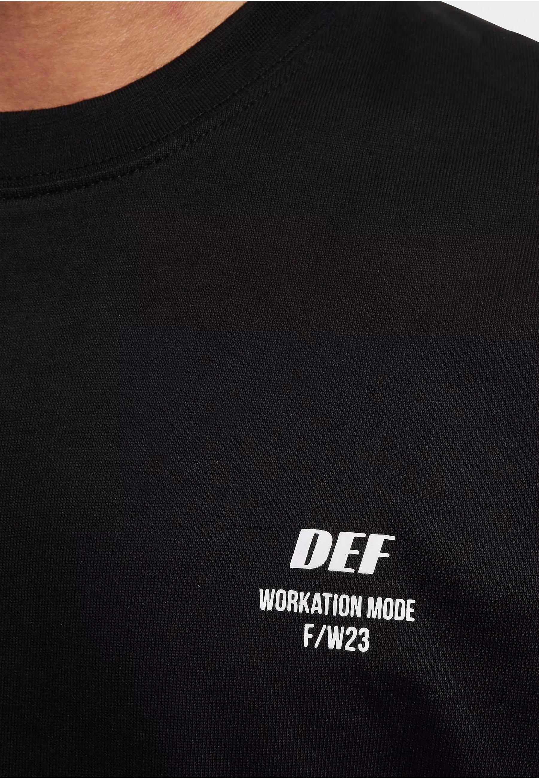 DEF T-Shirt »DEF Herren DEF Busy Tshirt«, (1 tlg.)
