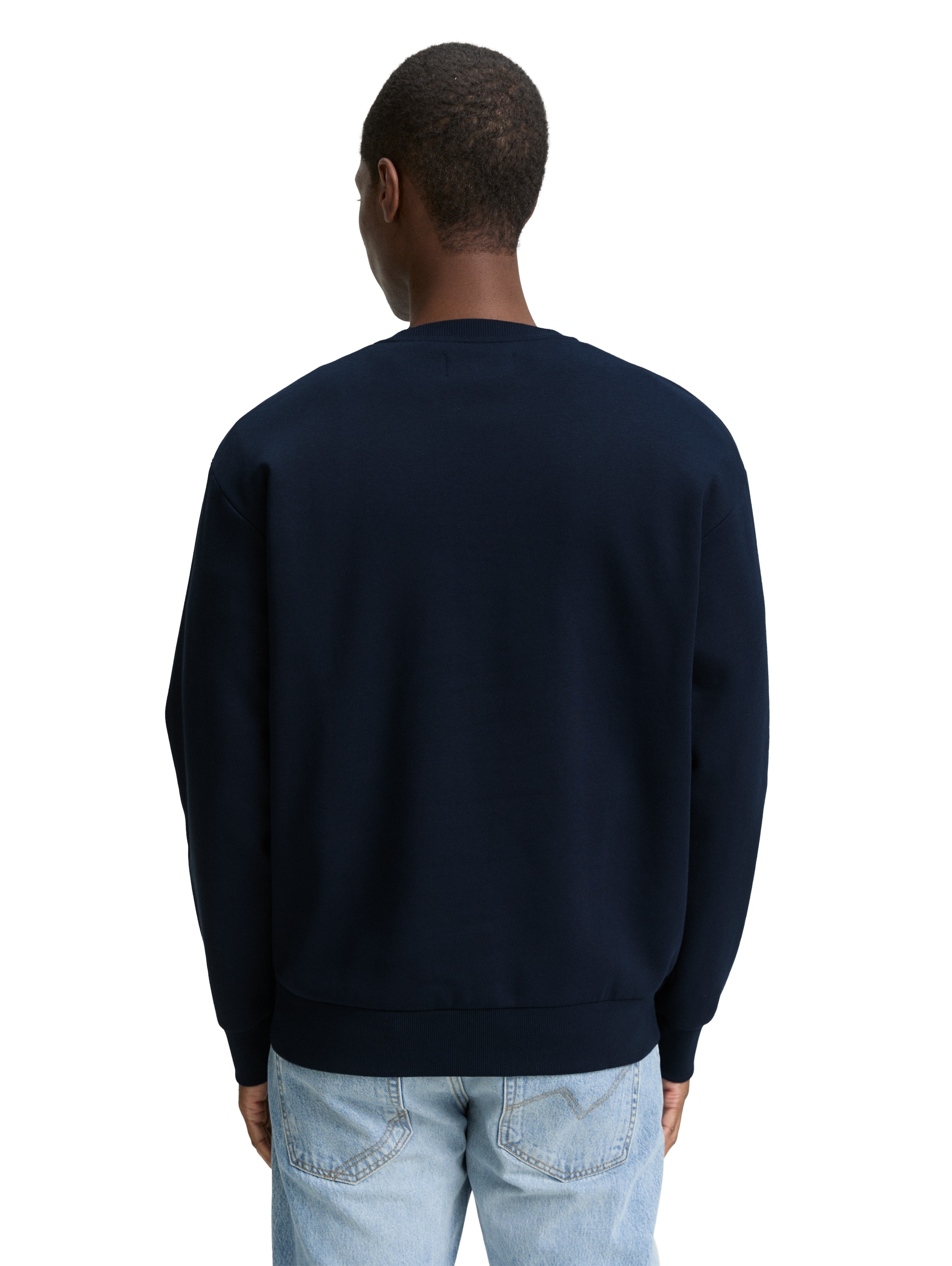 TOM TAILOR Denim Sweatshirt, mit Logo-Print günstig online kaufen