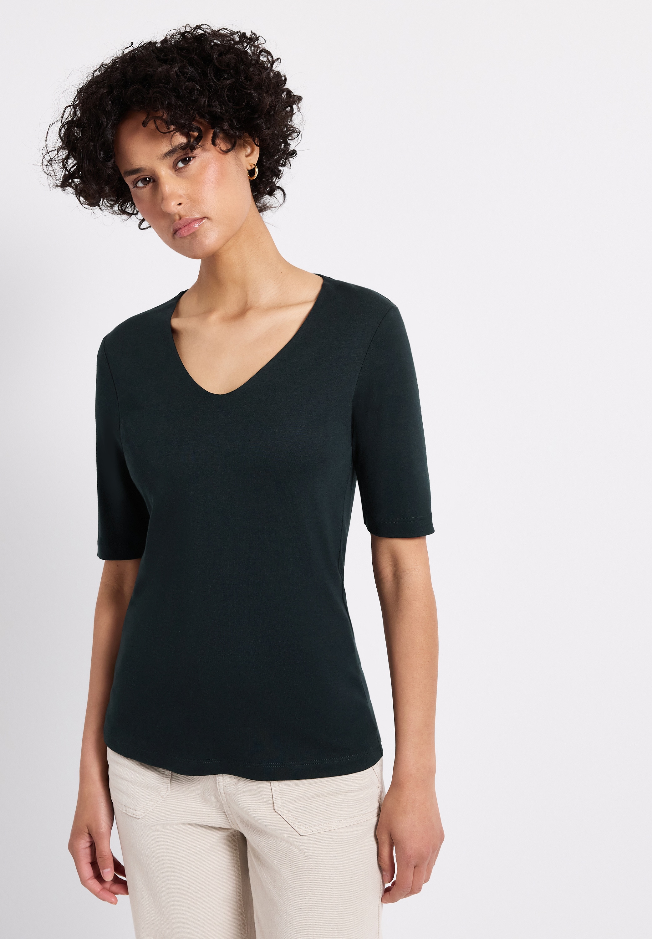 STREET ONE T-Shirt, im soften Baumwoll-Mix günstig online kaufen