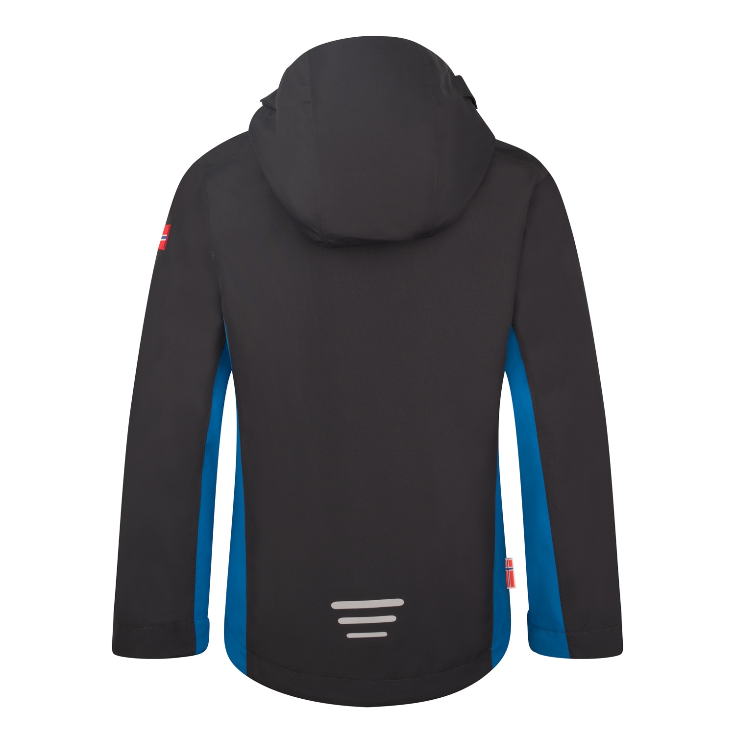TROLLKIDS Regenjacke »Kids Telemark Jacket« mit angeschnittener, verstellbarer Kapuze, wasserdicht, winddicht