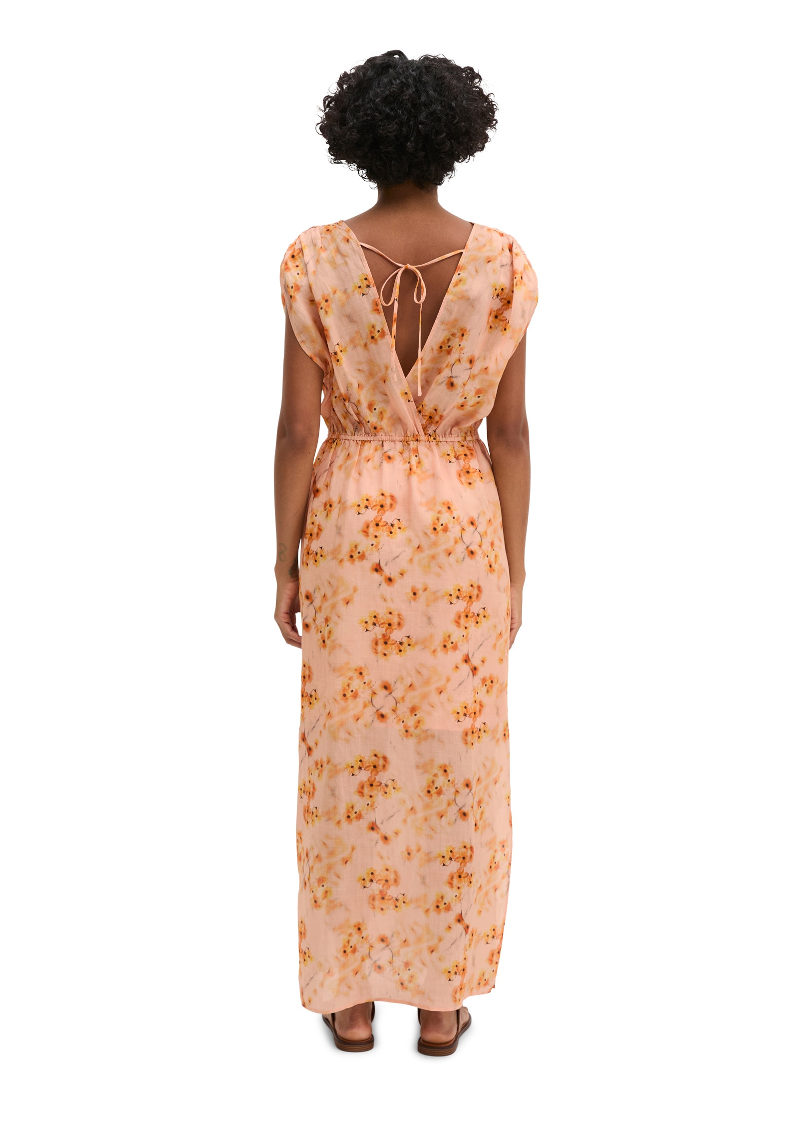 Marc O'Polo Druckkleid »aus weicher Ramiefaser«