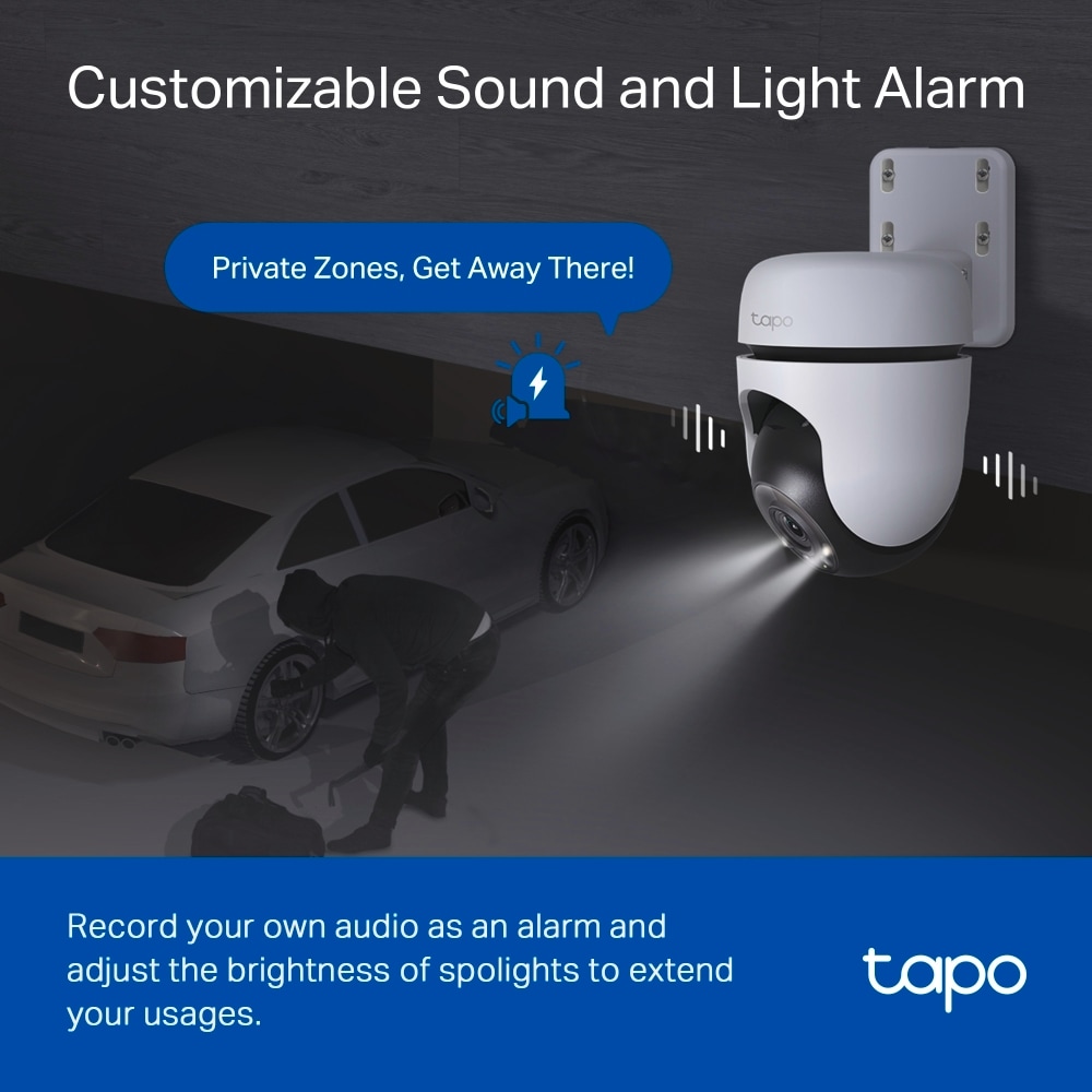 TP-Link Überwachungskamera »Tapo C510W Outdoor Pan/Tilt Security IP«, Außenbereich