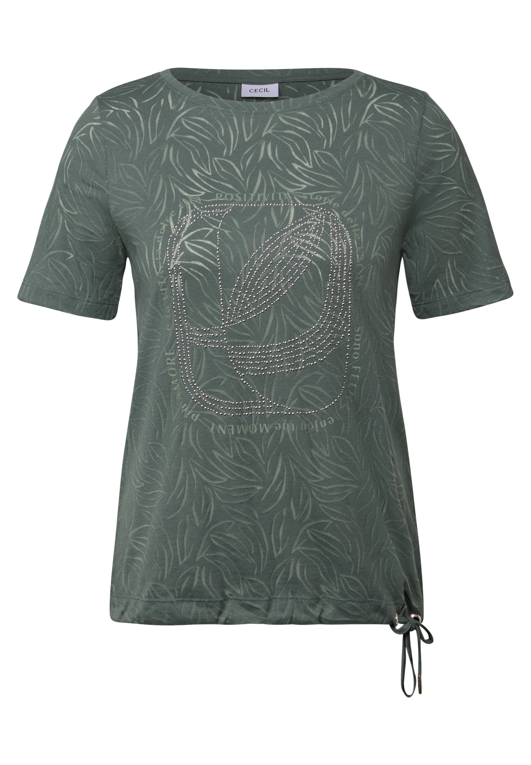 Cecil T-Shirt, im soften Baumwoll-Mix
