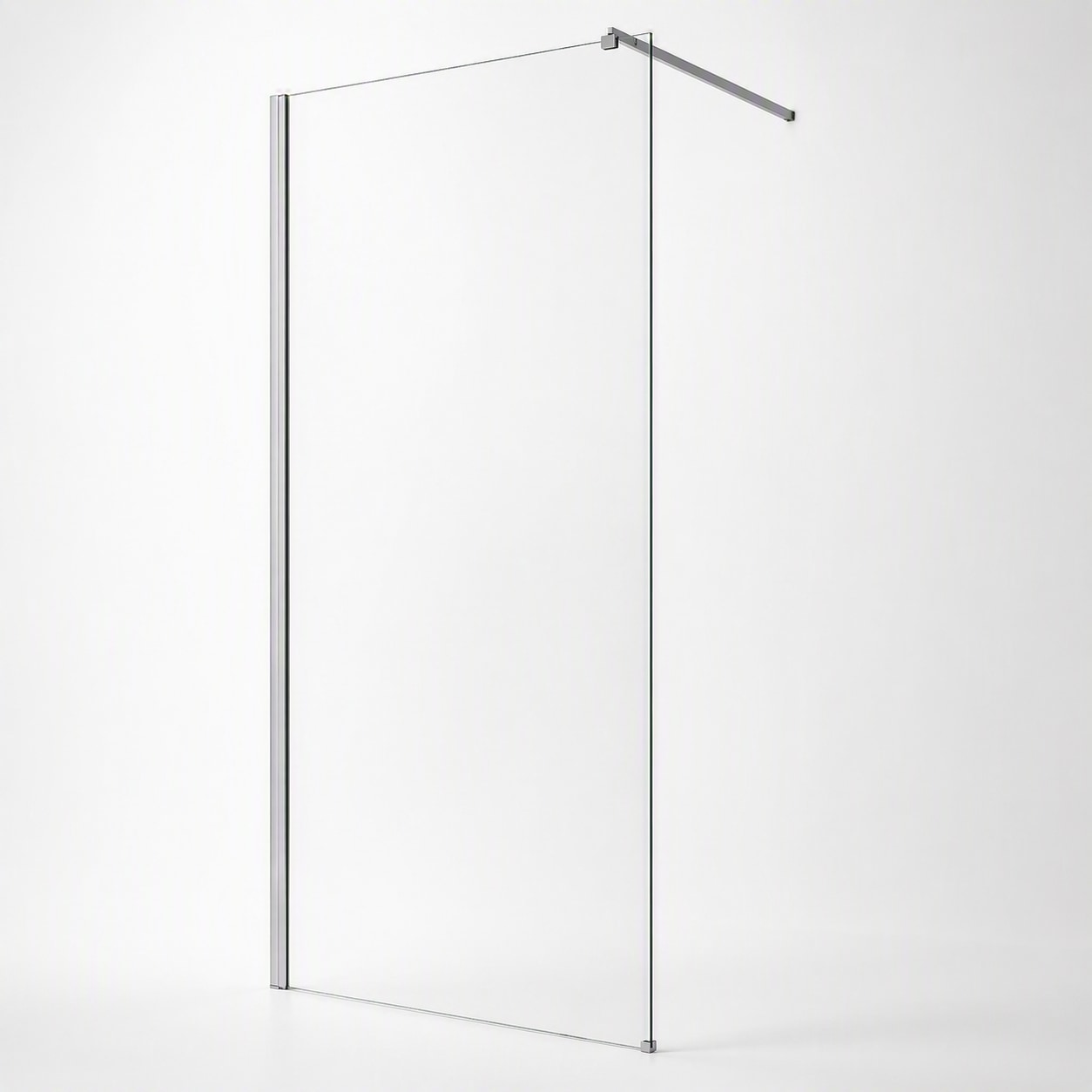 welltime Walk-in-Dusche "Tropea" 1 Stk. tlg. 8mm ESG und Antikalkversiegelung, Extra Dick, Extra Hoch
