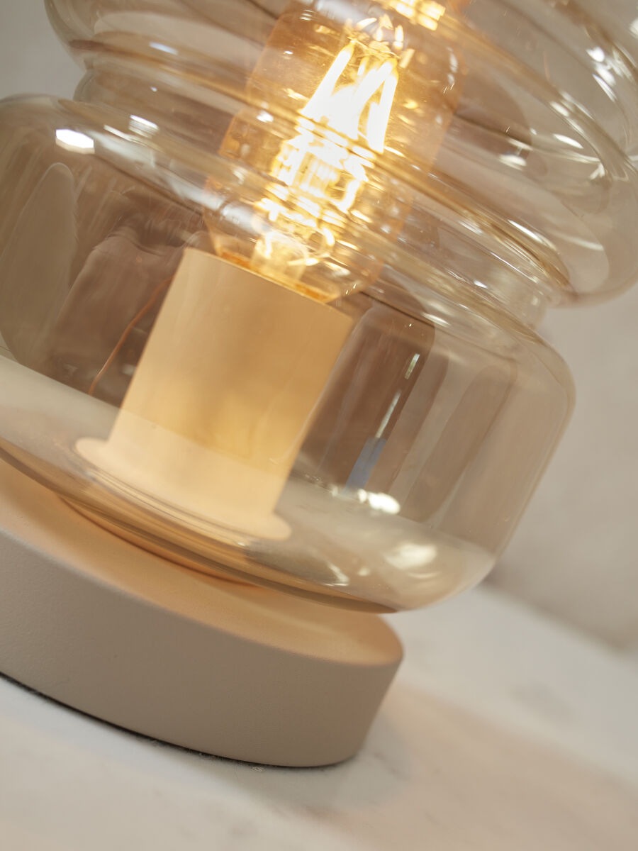 it's About RoMi Tischleuchte »VERONA« E27 Warmweiß Glass mit Farbeverlauf