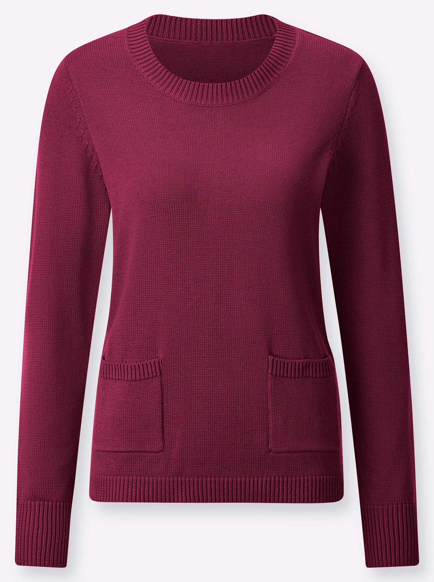 Casual Looks Rundhalspullover »Pullover«