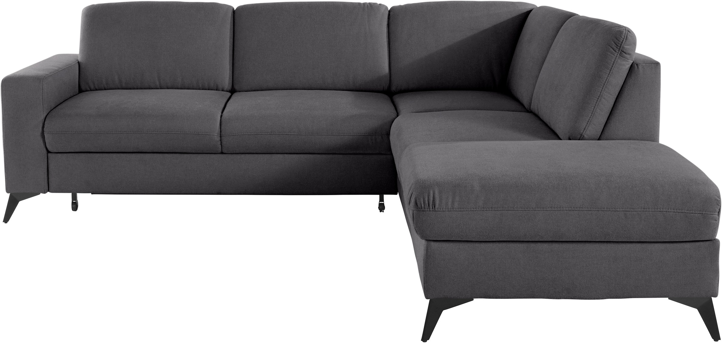 Home affaire Ecksofa "Lolland L-Form" Wahlweise mit Bettfunktion und Staura günstig online kaufen