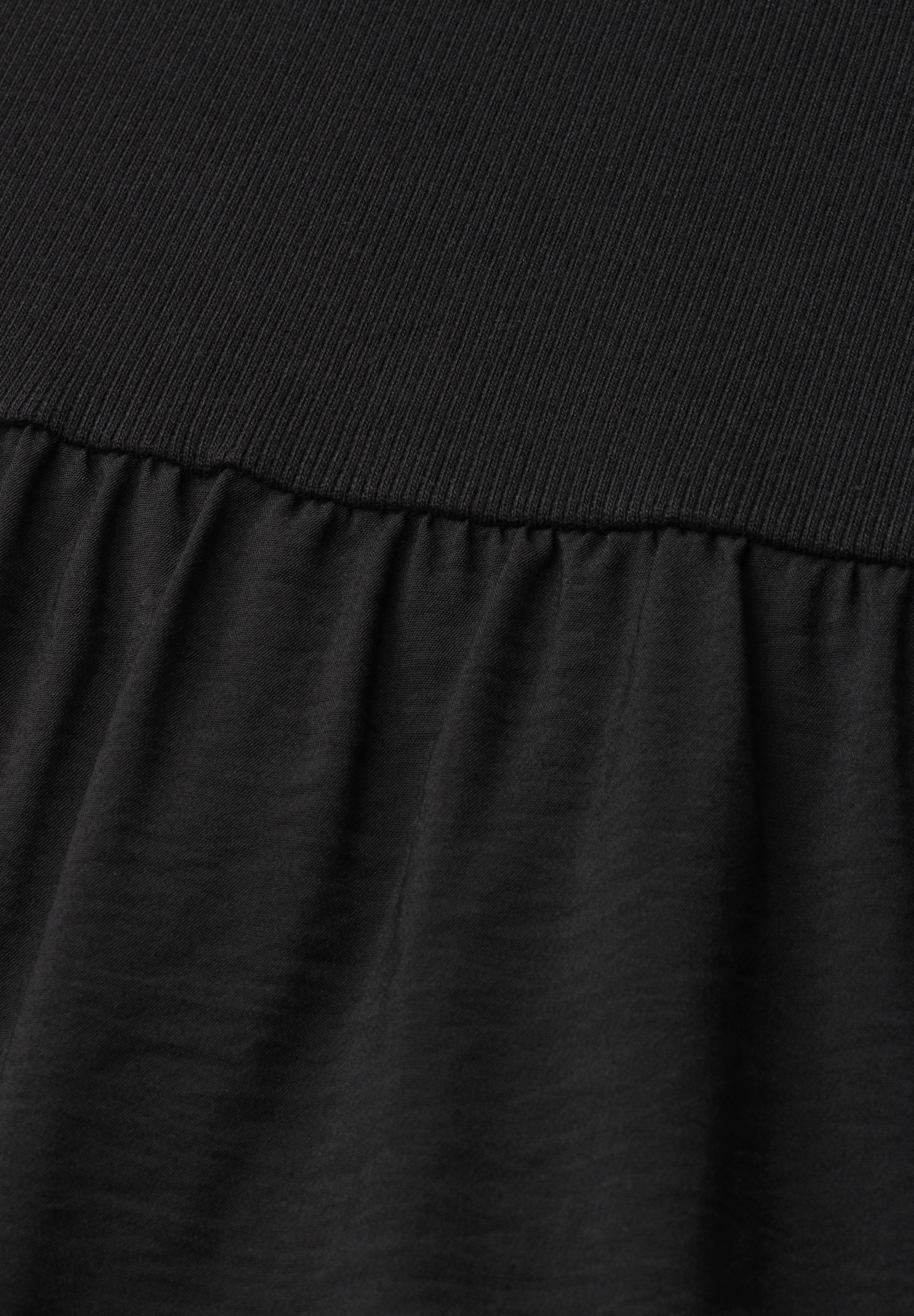 STREET ONE STUDIO Maxikleid Ohne Taschen mit Rundhalsausschnitt