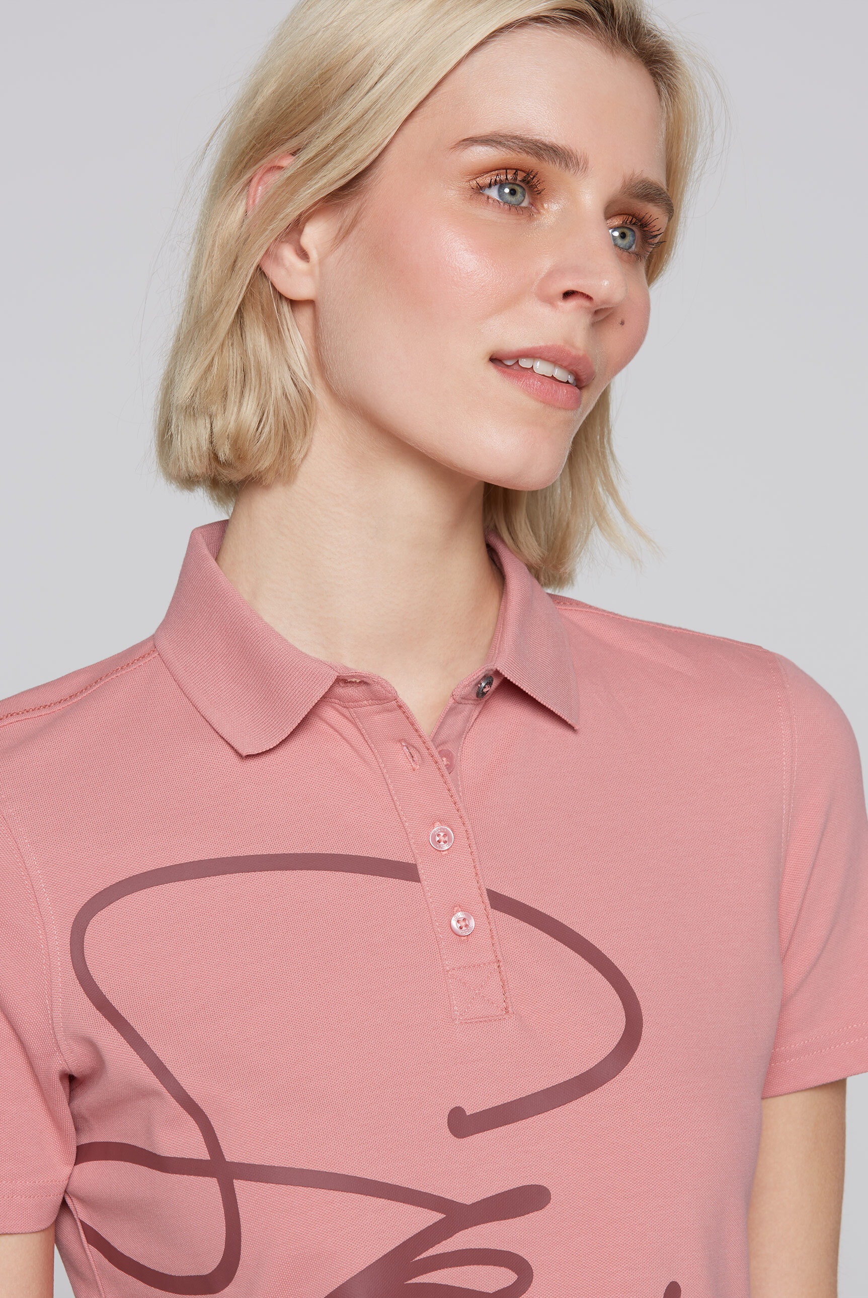 SOCCX Poloshirt, mit Baumwolle