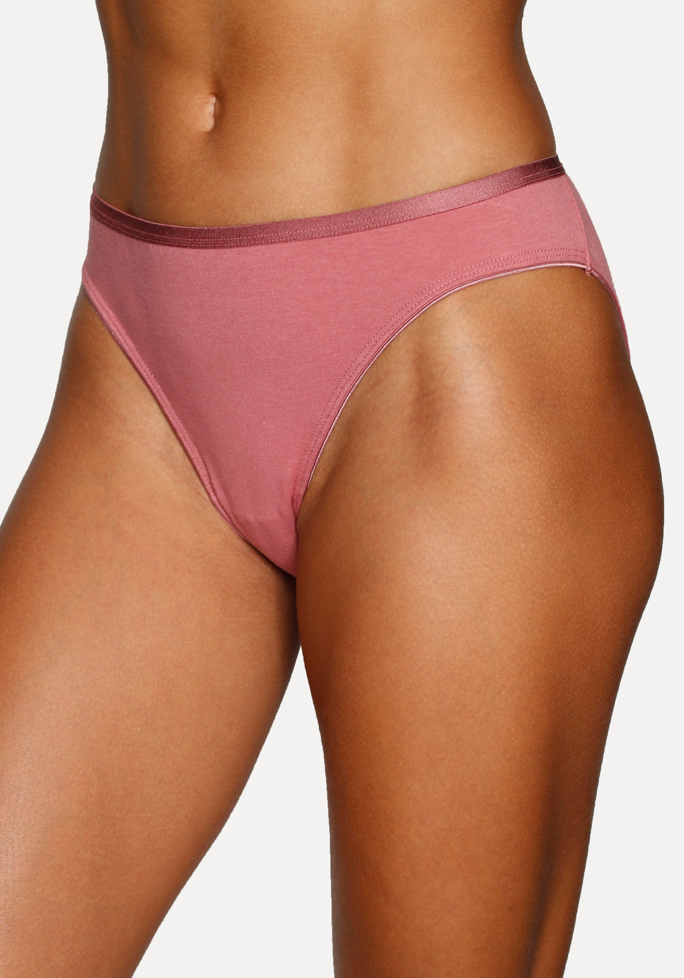 Vivance Jazz-Pants Slips, (5er-Pack), aus elastischer Baumwoll-Qualität