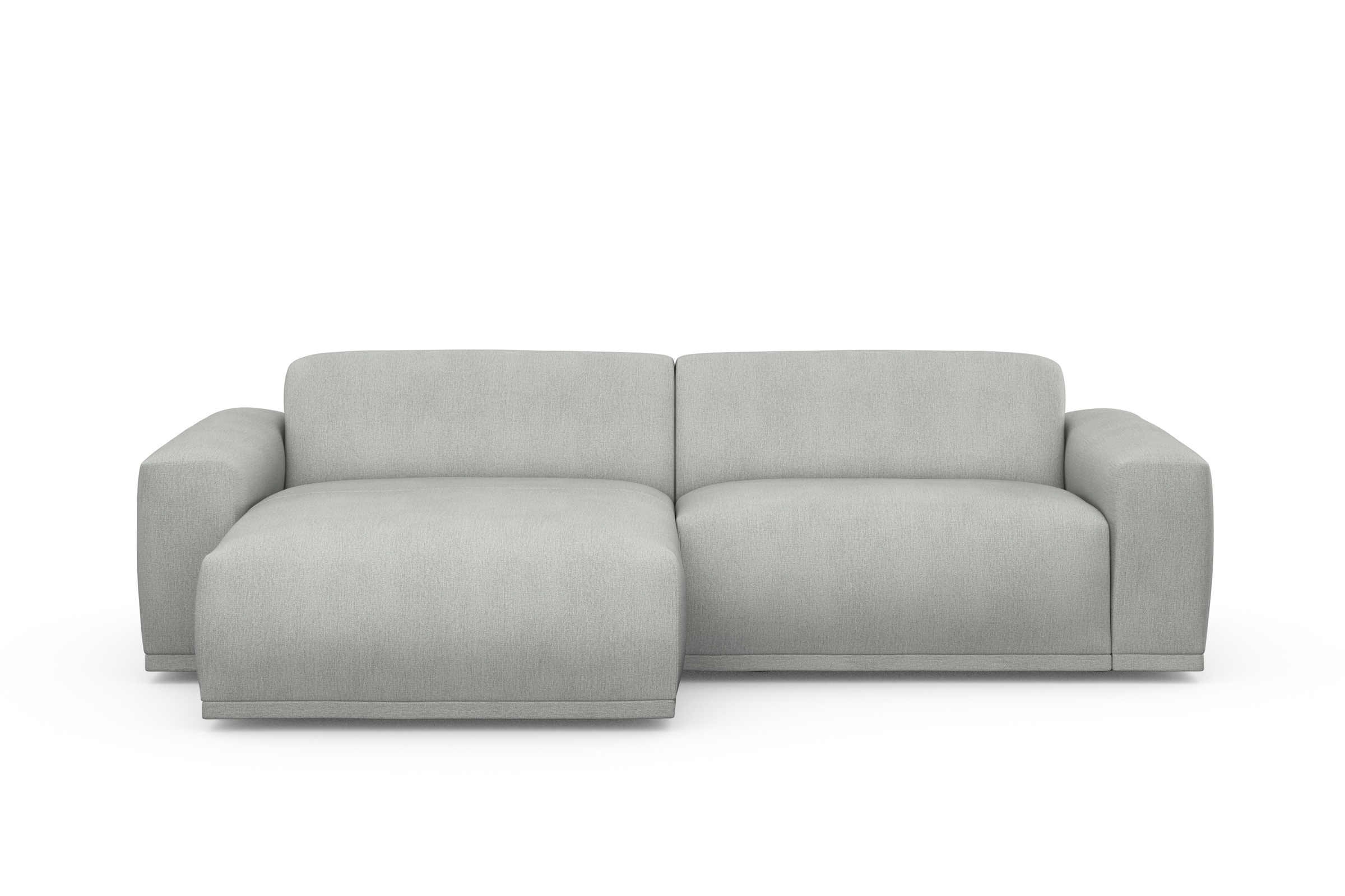 TRENDMANUFAKTUR Ecksofa »Braga, mit hochwertigem Kaltschaum, L-Form, in Cord erhältlich«, (2 St.), modernes Sofa, Couch mit hohem Sitzkomfort, 255/72/160 cm (B/H/T)