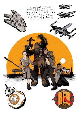 Komar Wandtattoo »Star Wars Resistance« (8 S...