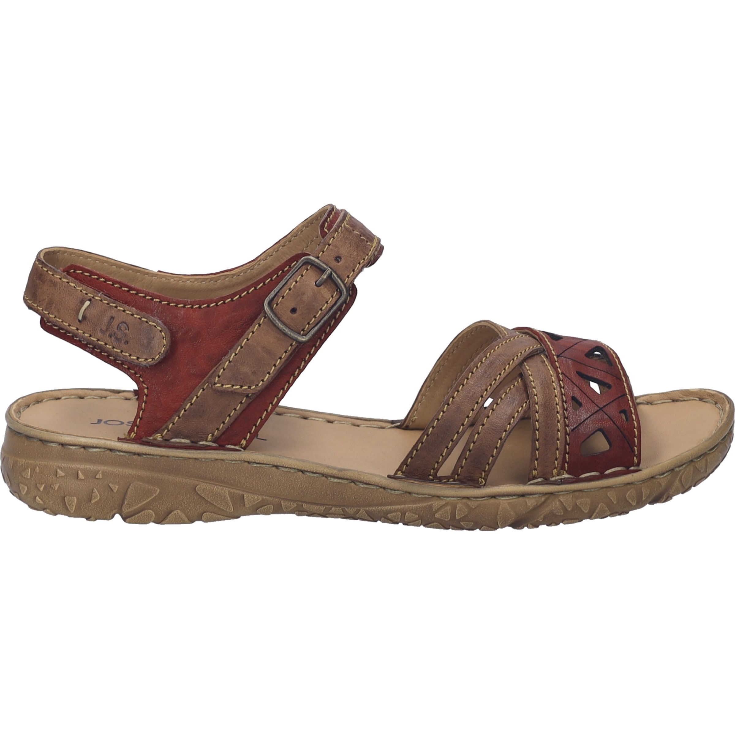 Josef Seibel Sandale »Ivy 08, rot-kombi«