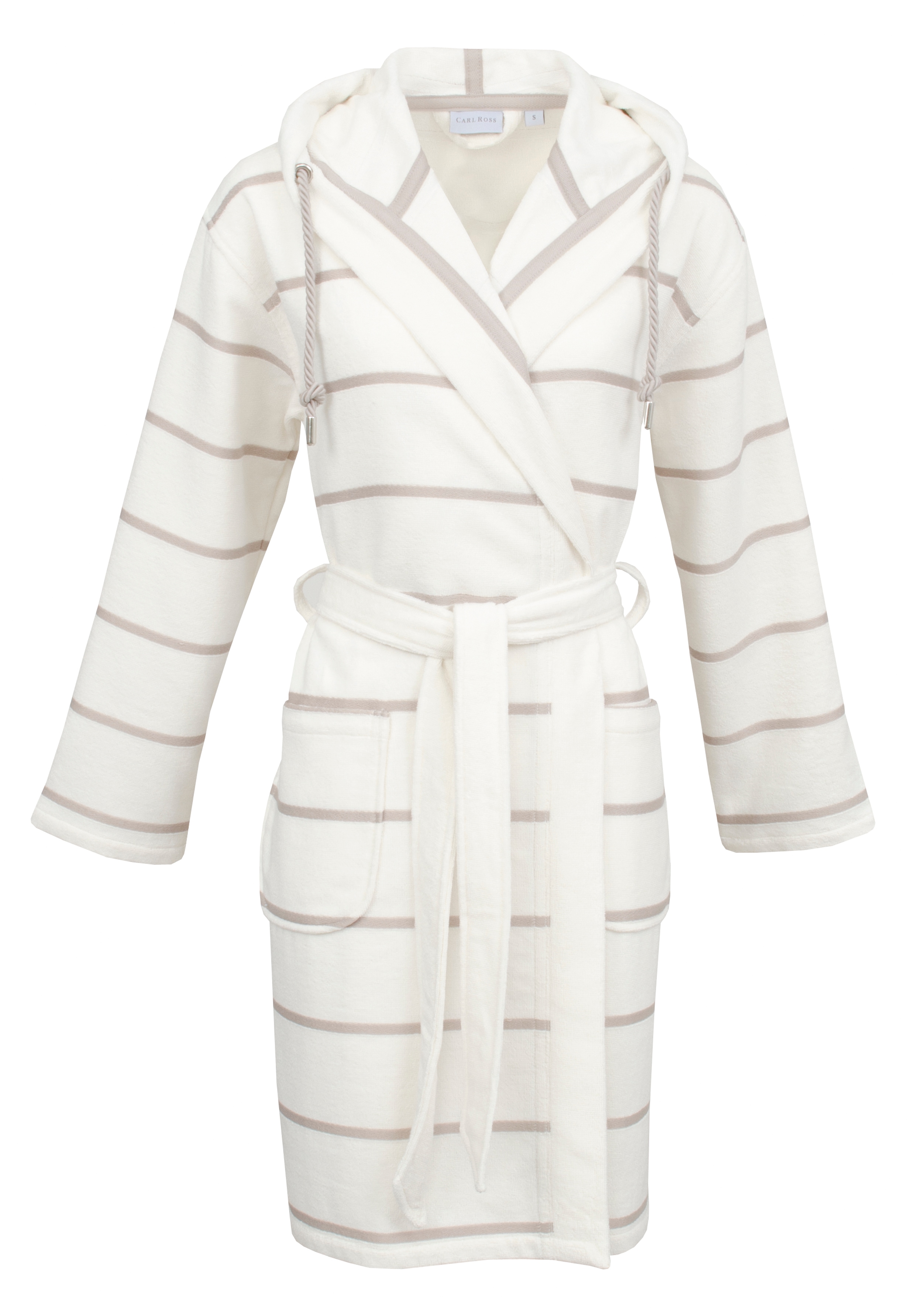 Carl Ross Unisex-Bademantel "supercombed light" 1 Stk. Kapuze