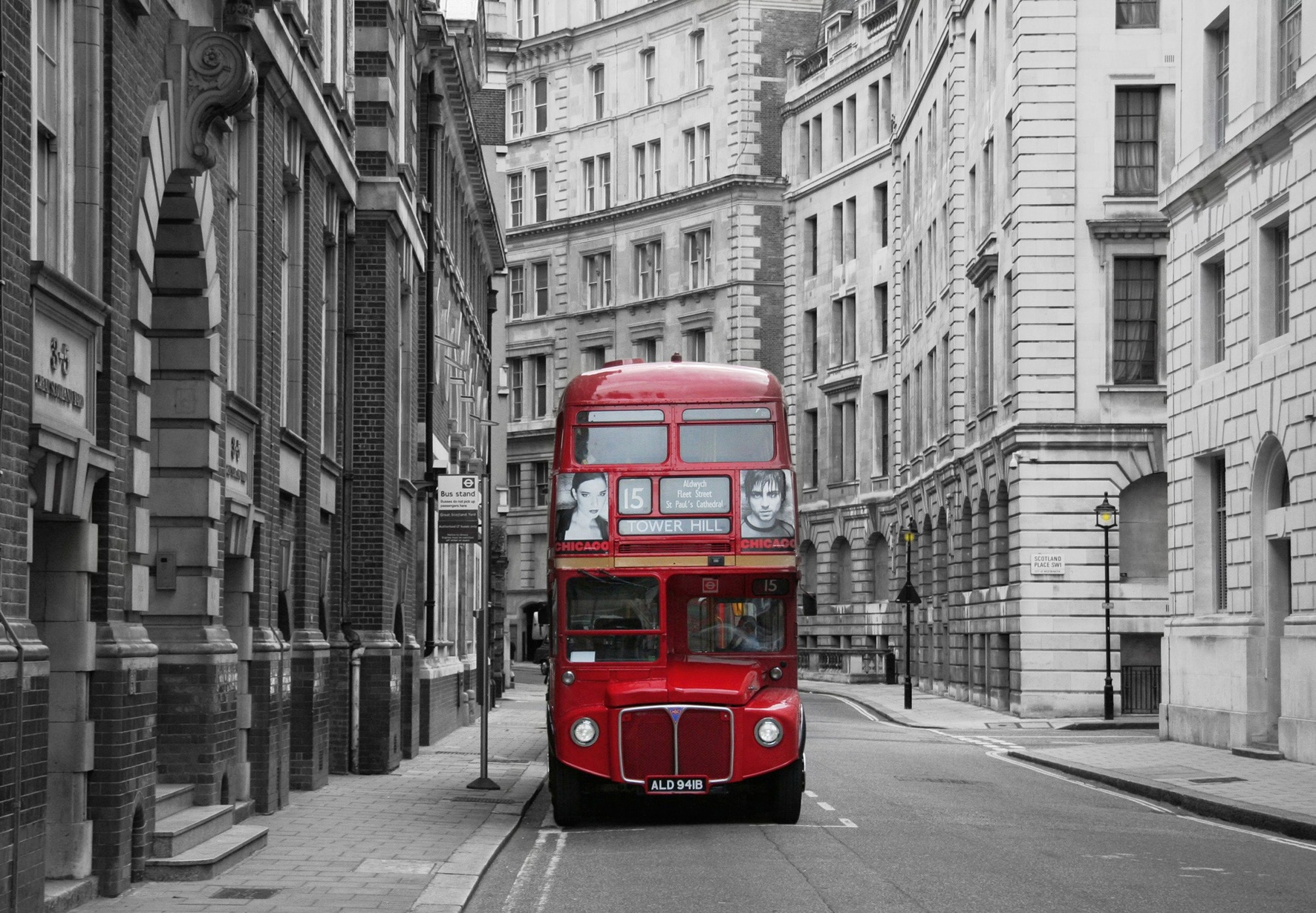Papermoon Fototapete "London" glatt