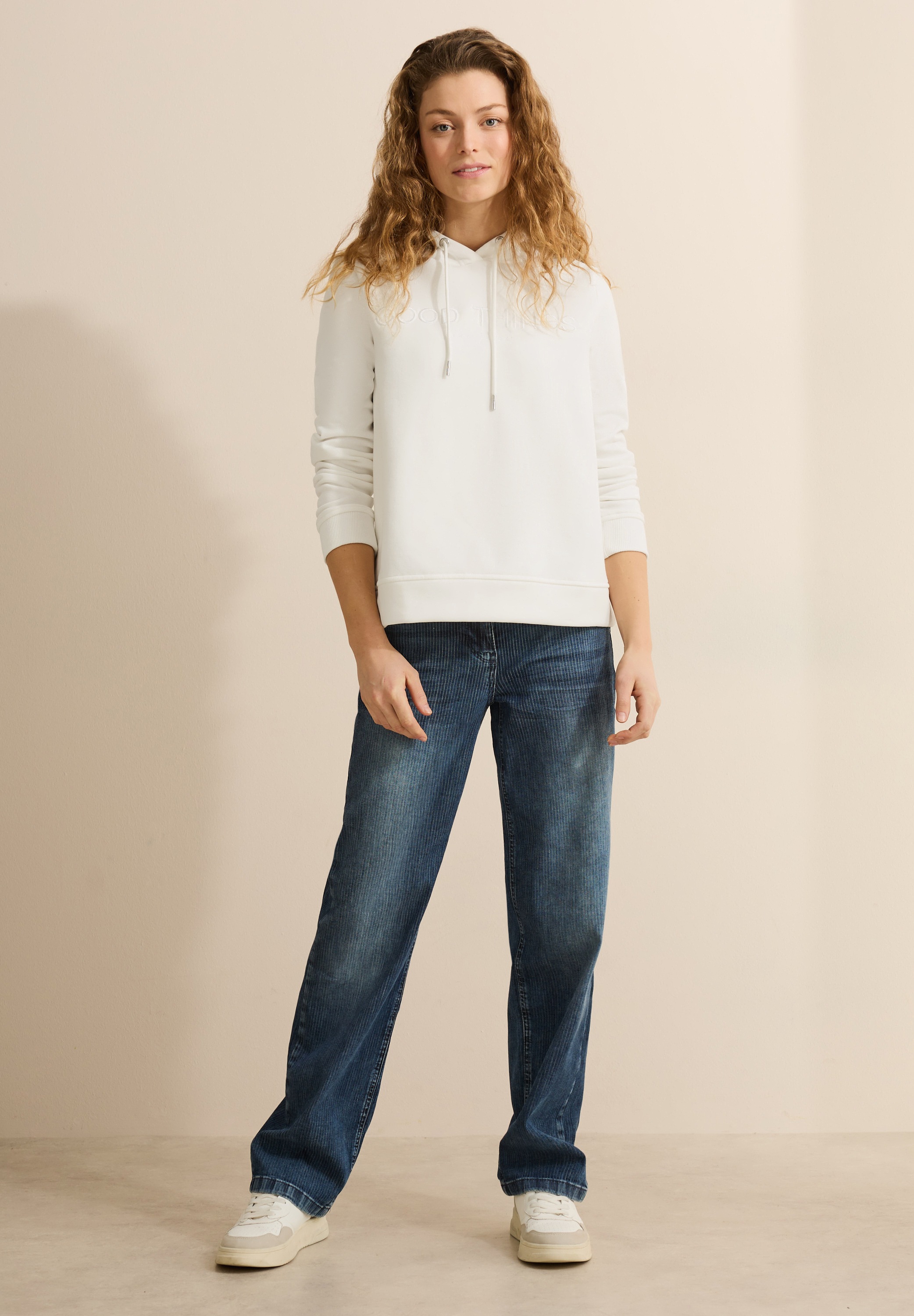 Cecil Sweatshirt, im soften Baumwoll-Mix