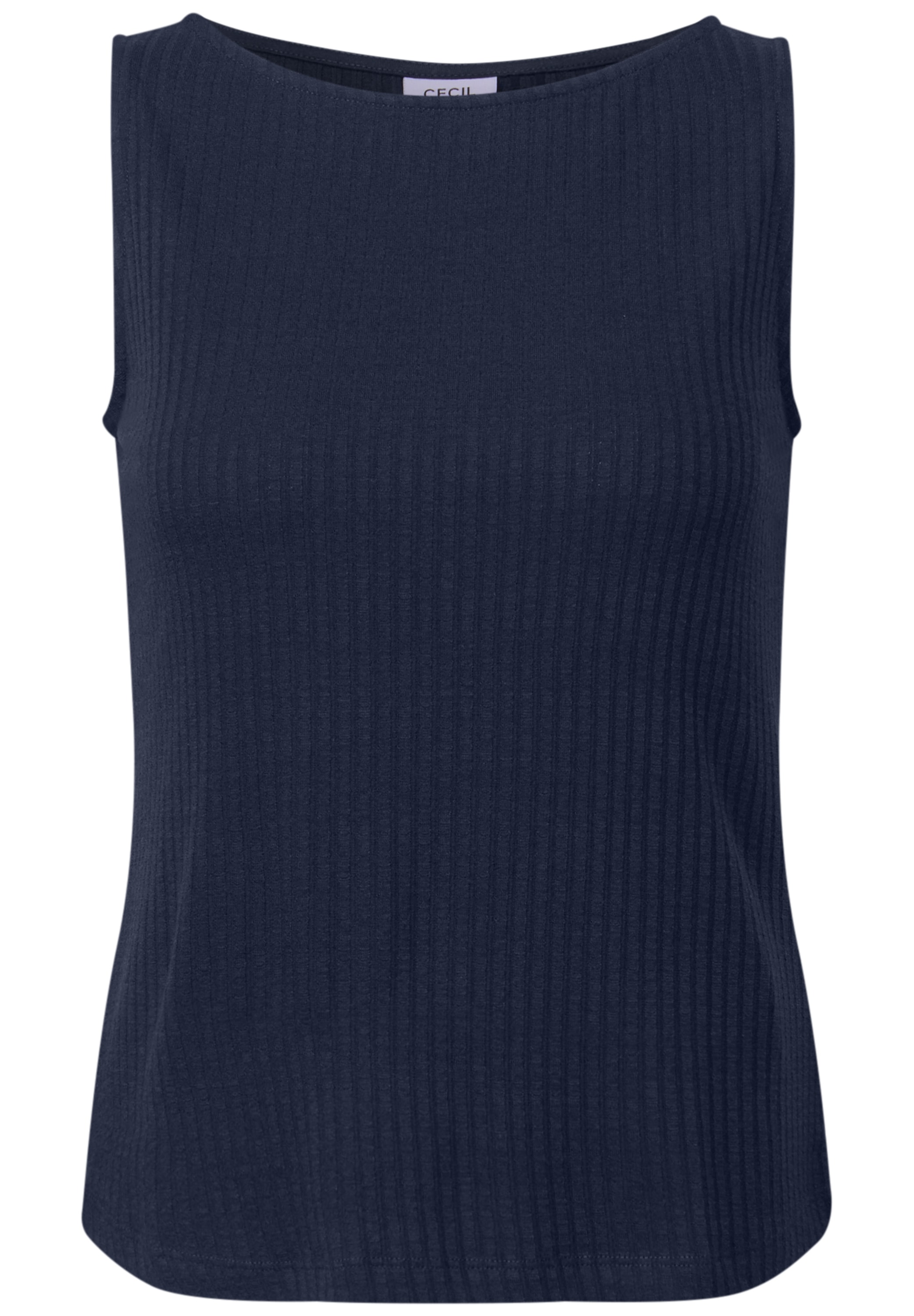 Cecil Ripptanktop, aus elastischem Materialmix