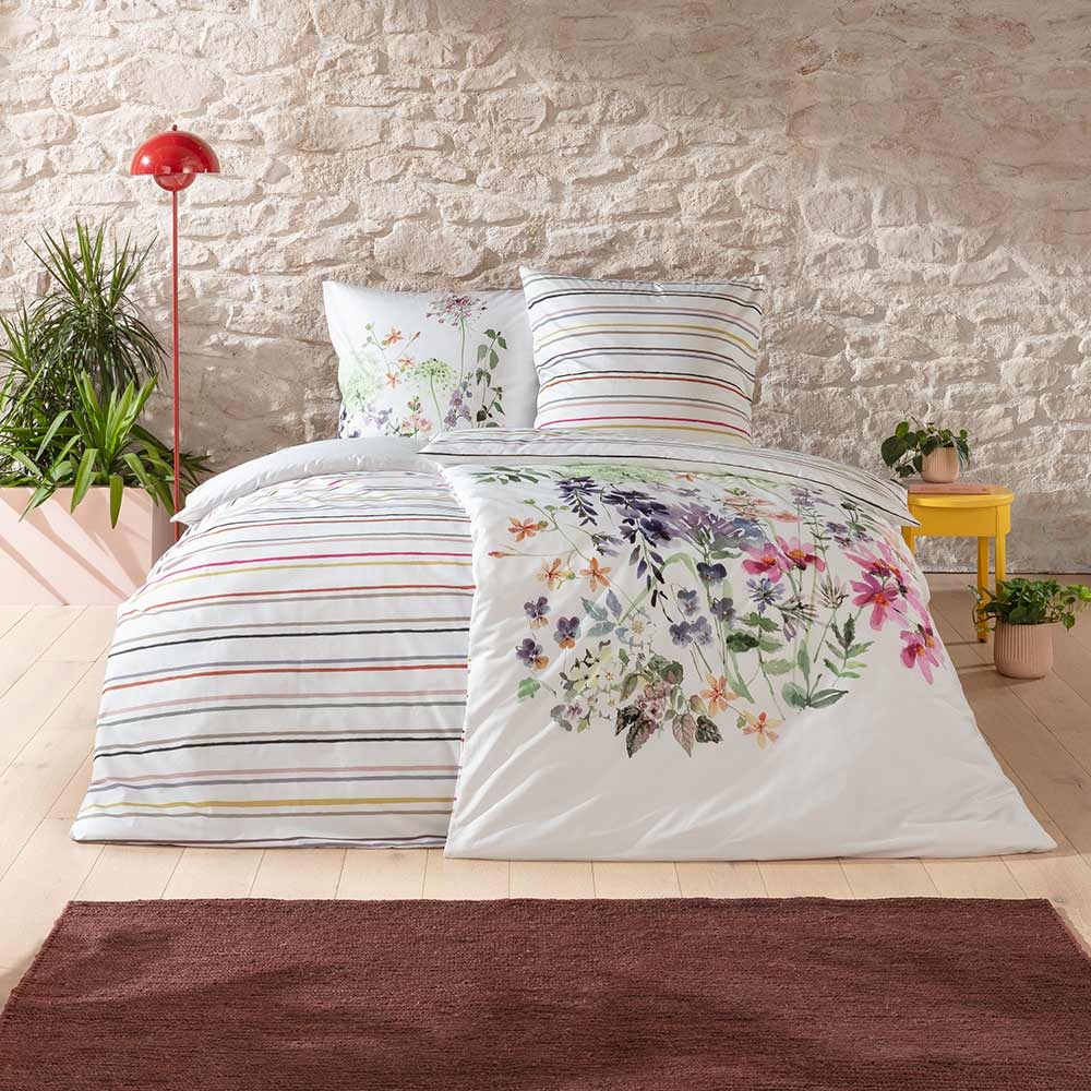 Estella Bettwäsche "Willow" 2 tlg. Hochwertiger Mako-Satin aus 100% Baumwol günstig online kaufen