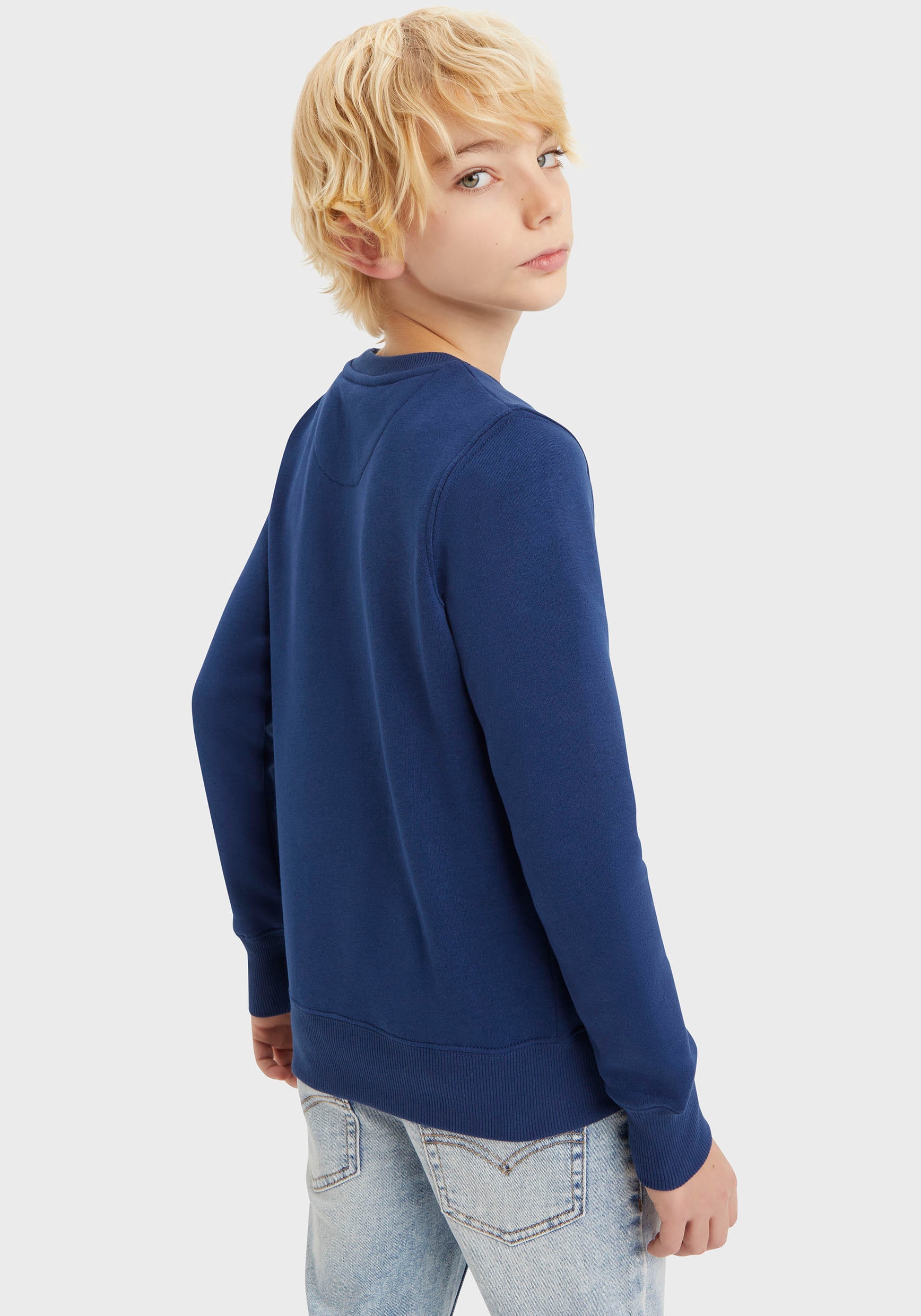 Levi's® Kids Sweatshirt »LOGO CREWNECK SWEATSHIRT« mit Logo Stickerei for BOYS