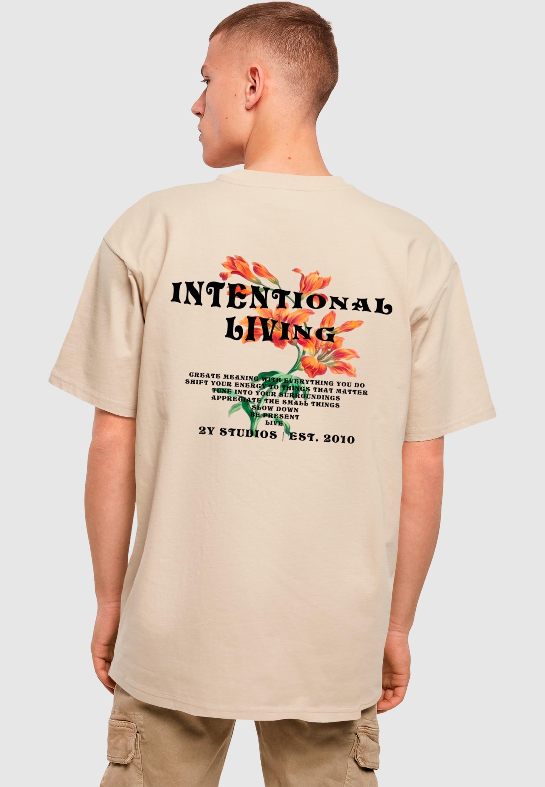 2Y Studios T-Shirt »2Y Studios Herren Lilia Oversize Tee«, (1 tlg.)