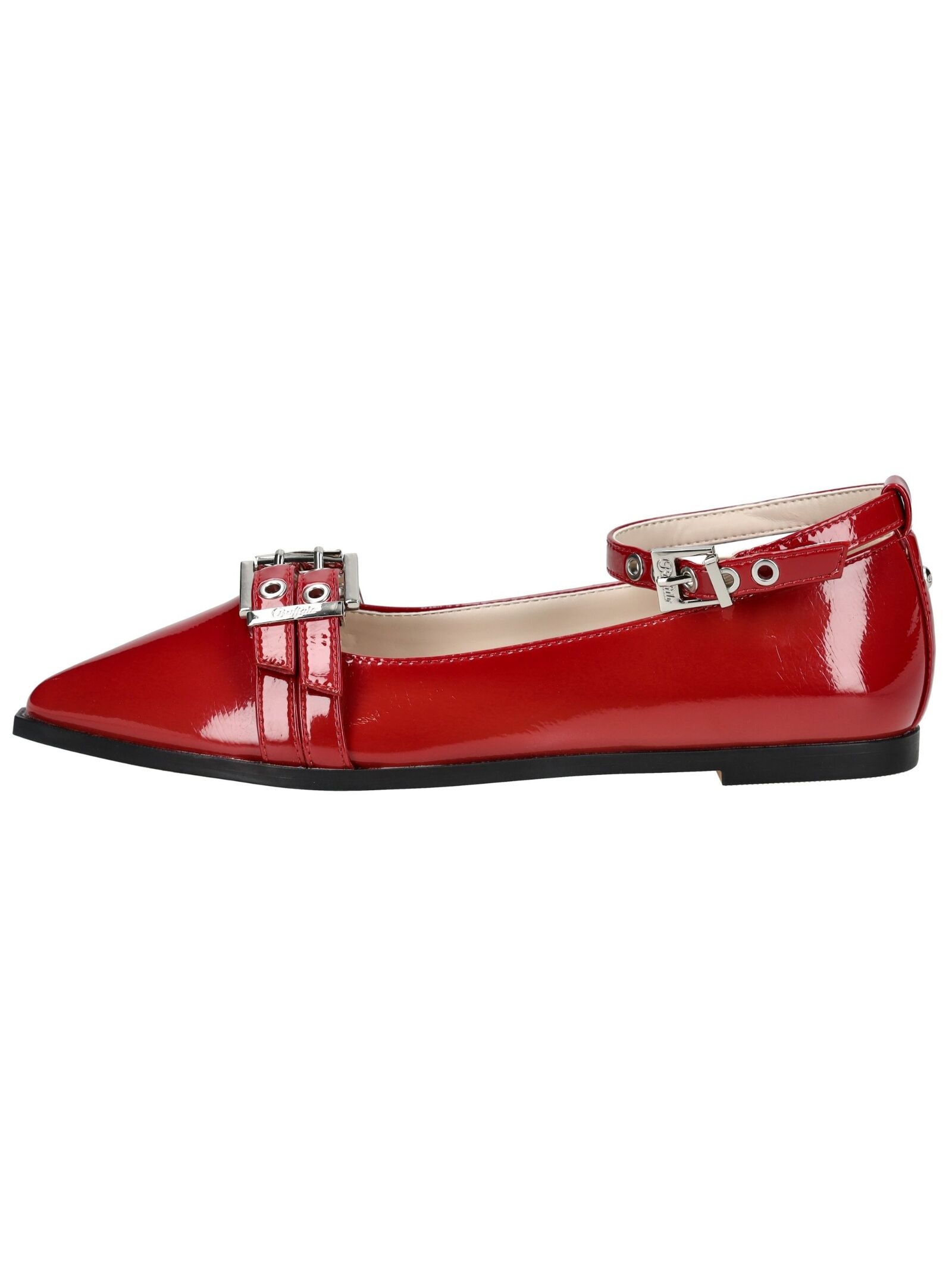 Buffalo Riemchenballerina "Buffalo Ballerinas Lederimitat" günstig online kaufen