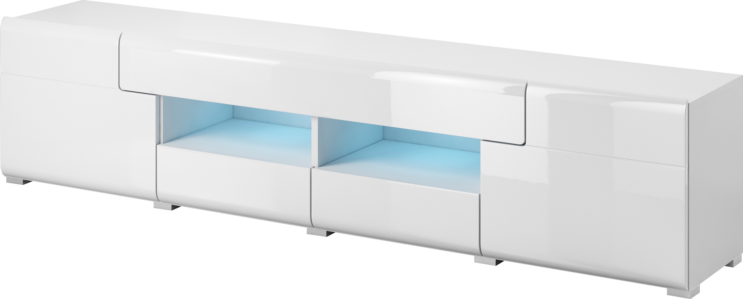 OTTO home Lowboard "Toledo,Breite 209cm, trendige TV-Schrank mit dekorative günstig online kaufen